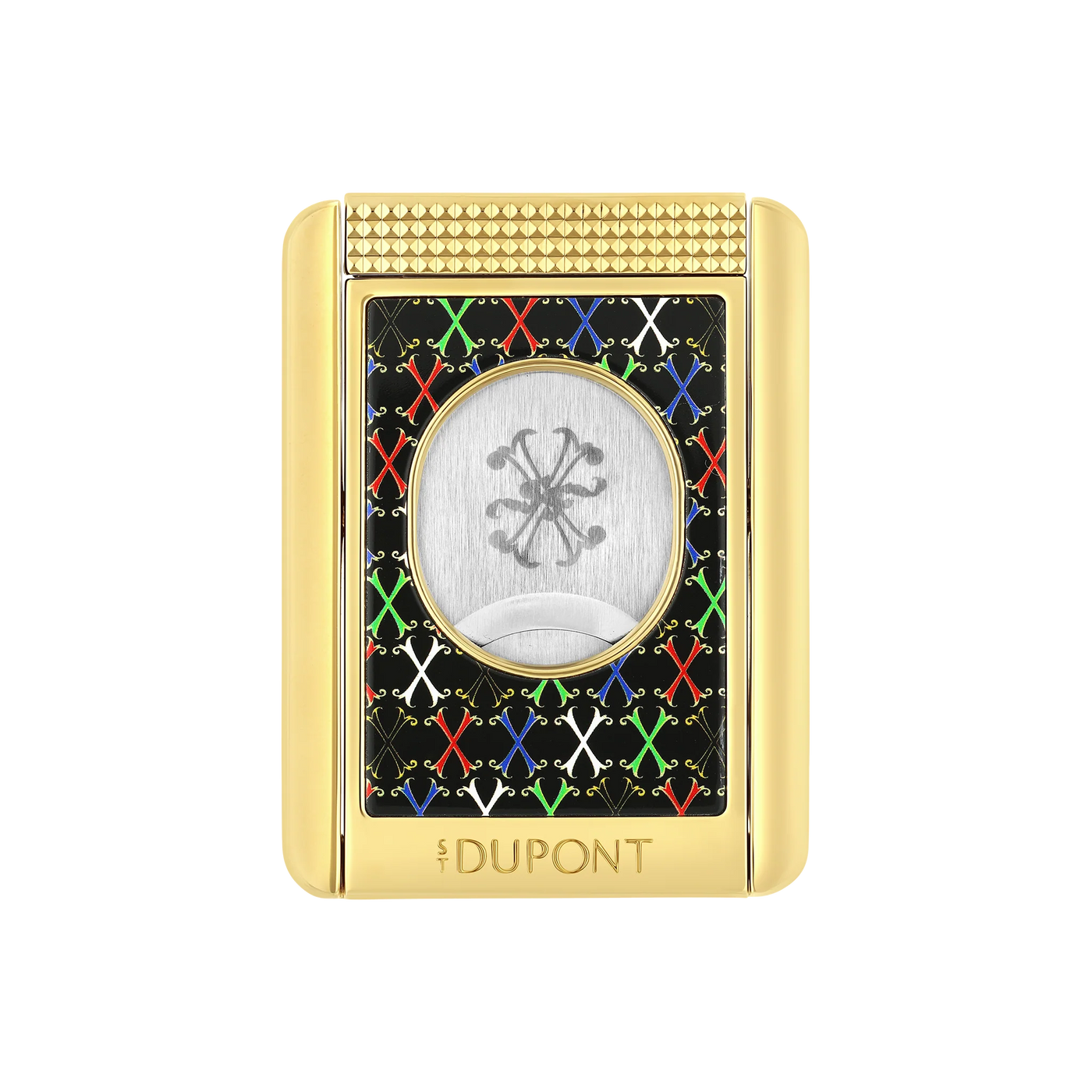 S.T. Dupont Fuente Multicolor Lacquered Cigar Cutter/Stand 003460F