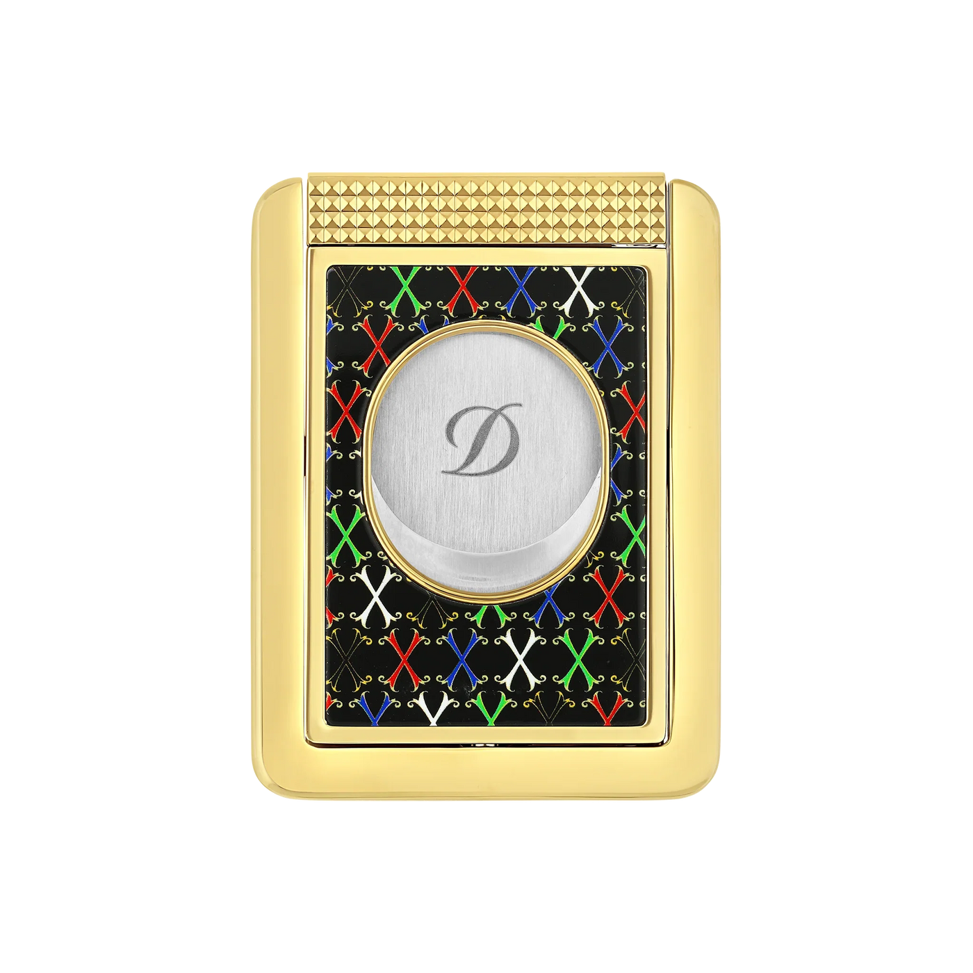 S.T. Dupont Fuente Multicolor Lacquered Cigar Cutter/Stand 003460F