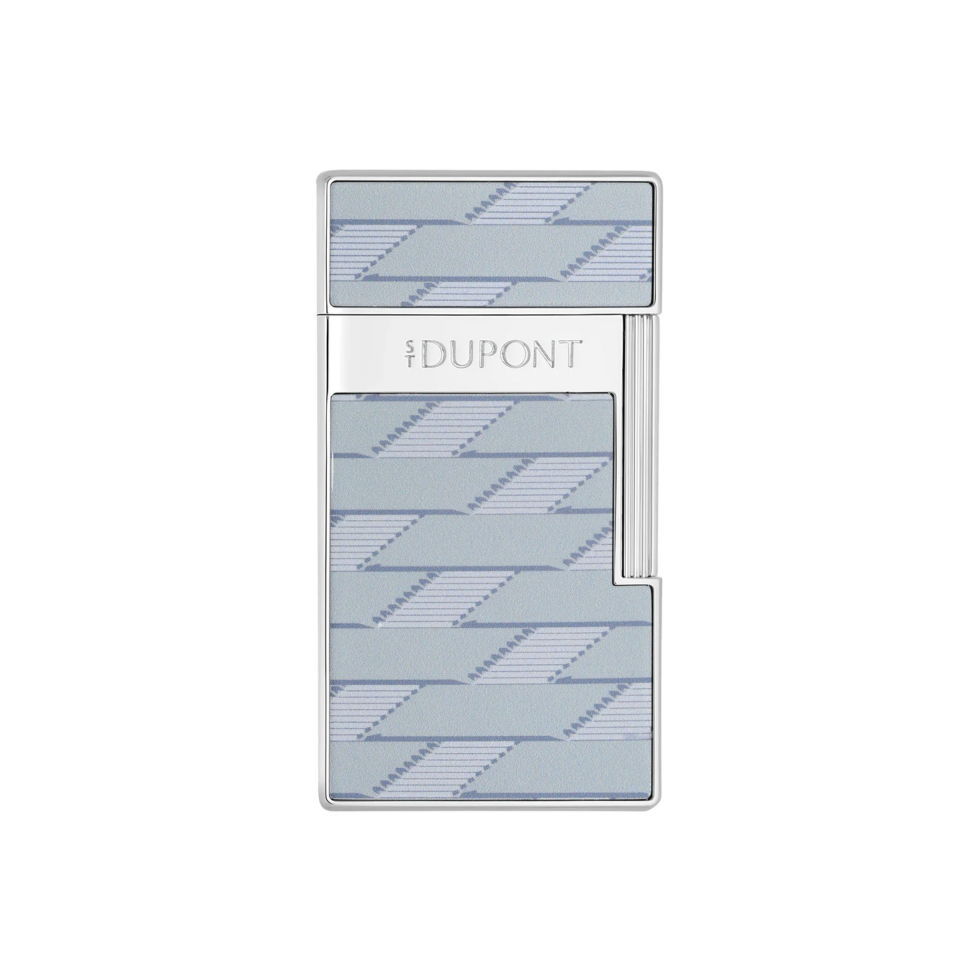 S.T. DUPONT Biggy Monogram 1872 Grey Lacquered Lighter/Briquet 025080
