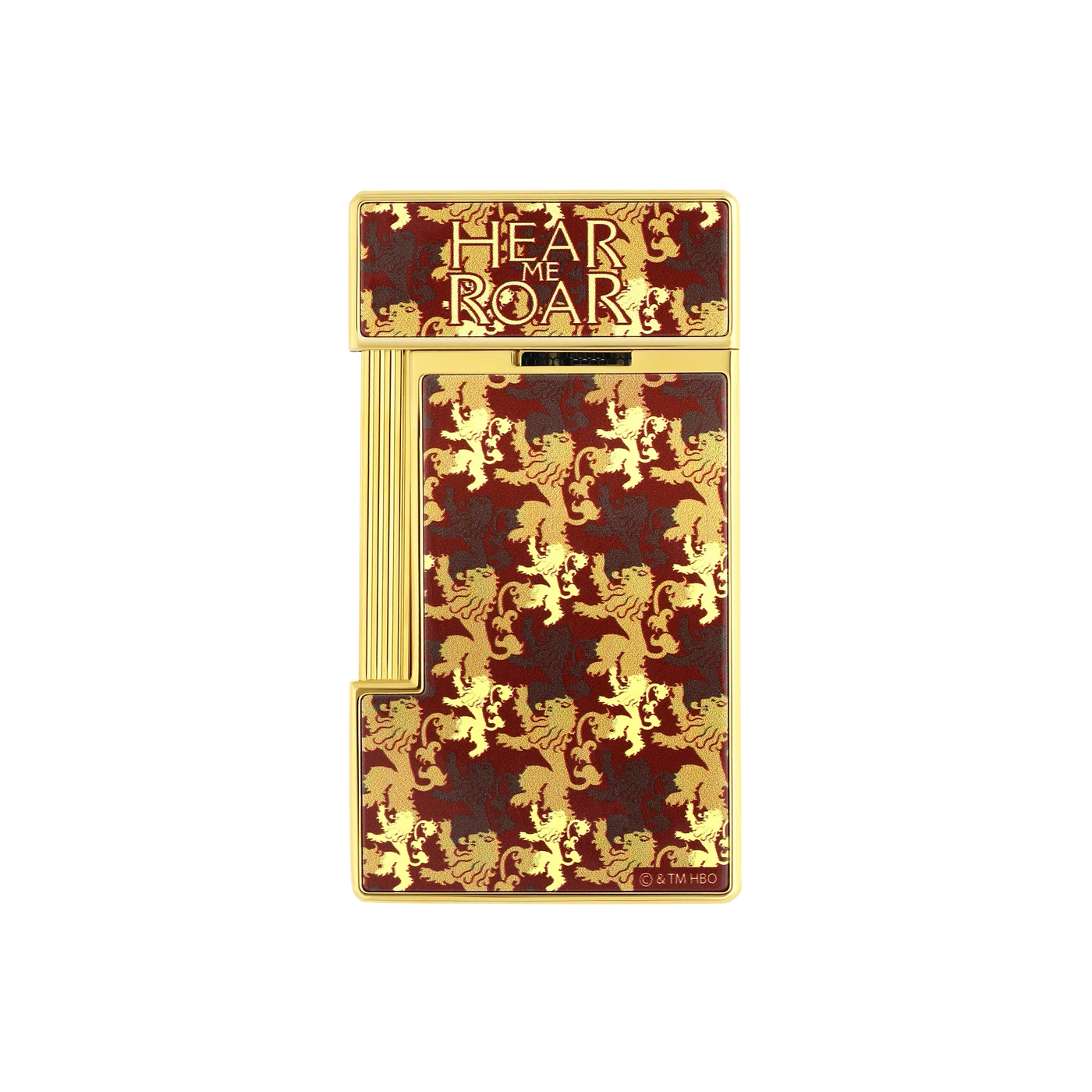 S.T. DUPONT Slimmy Lacquered Game of Thrones Burgundy Lighter/Briquet 028111