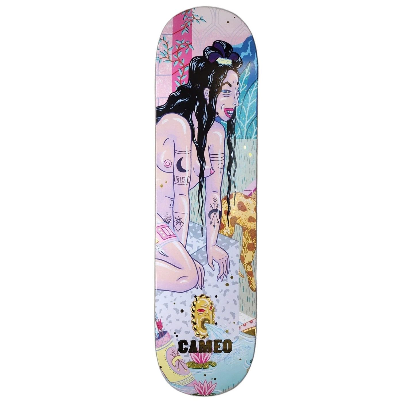 Darkstar Skateboard Deck Cameo Wilson Liu-Wong Super Sap 8.125" x 31.7"