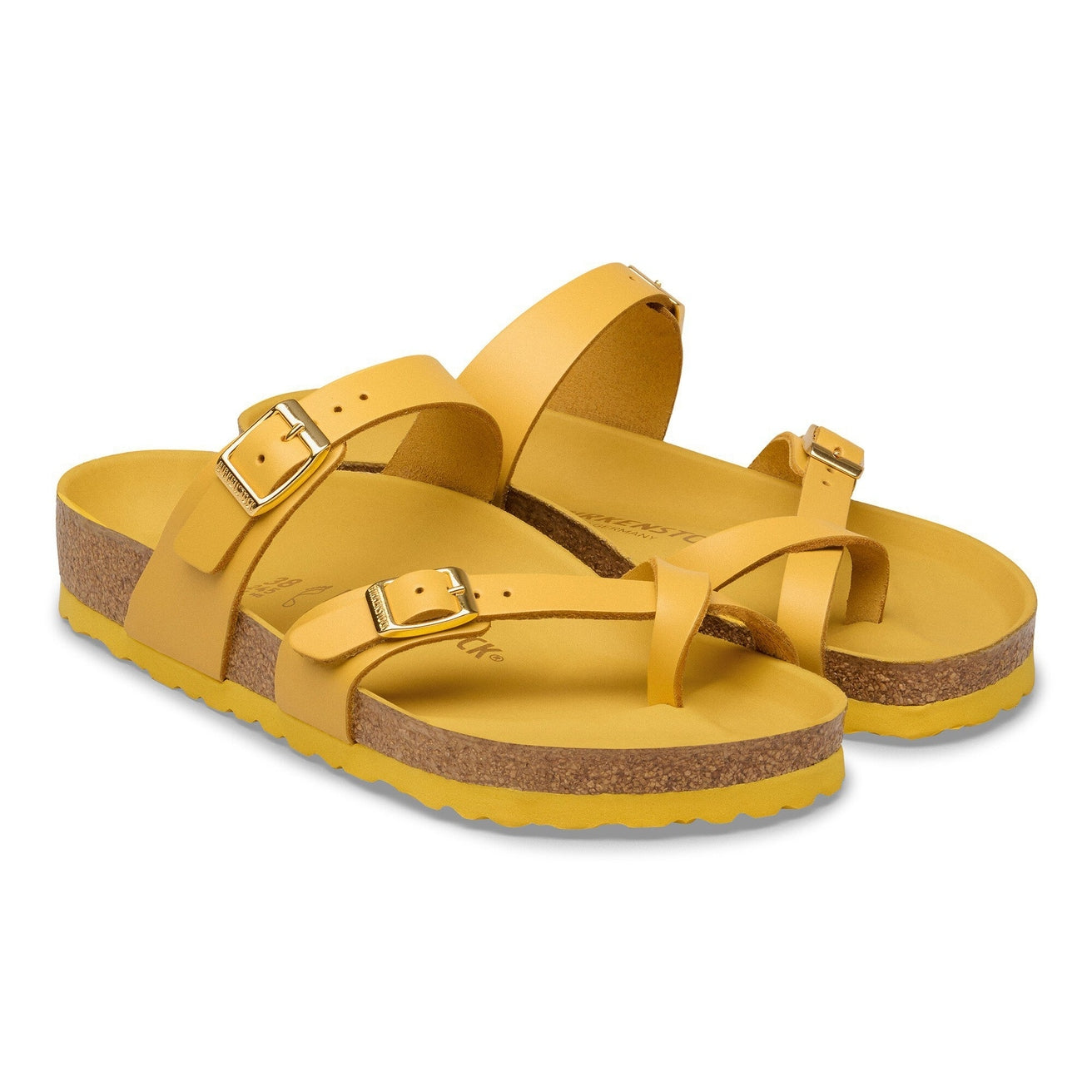 Women's Mayari Natural Leather New Dressy Ochre Regular/Wide