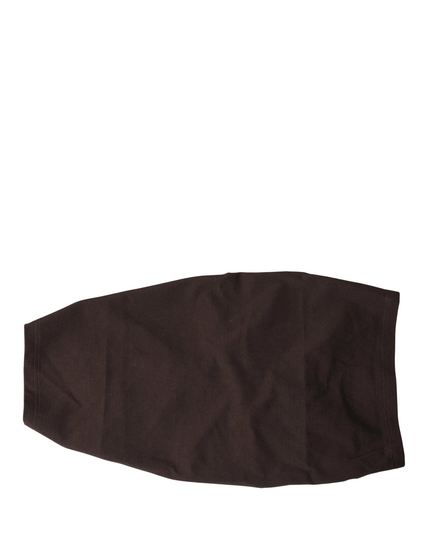Dolce & Gabbana Brown Viscose Wide Belt Waist Cummerband Men