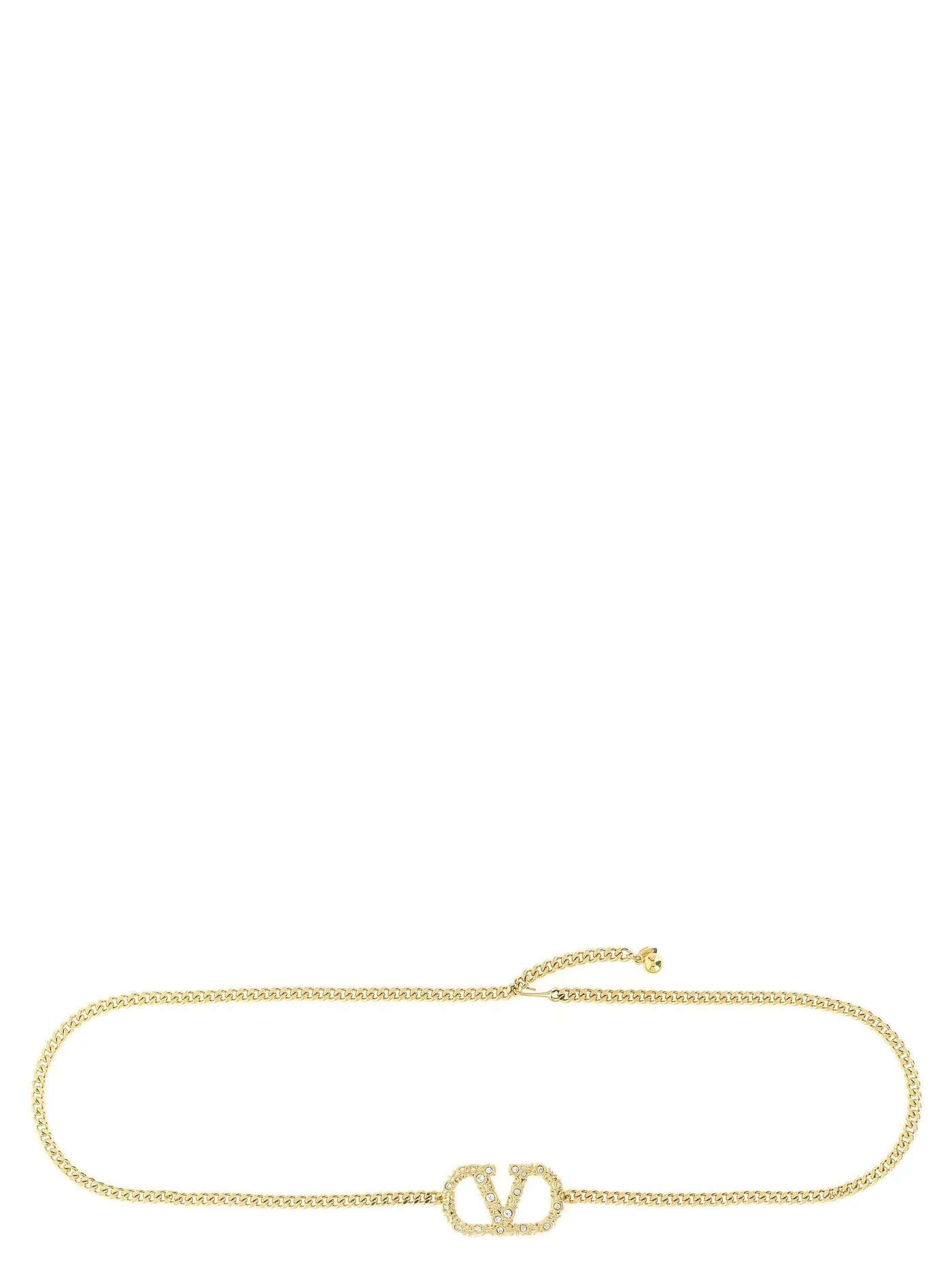 Valentino Garavani Gold Brass Belt