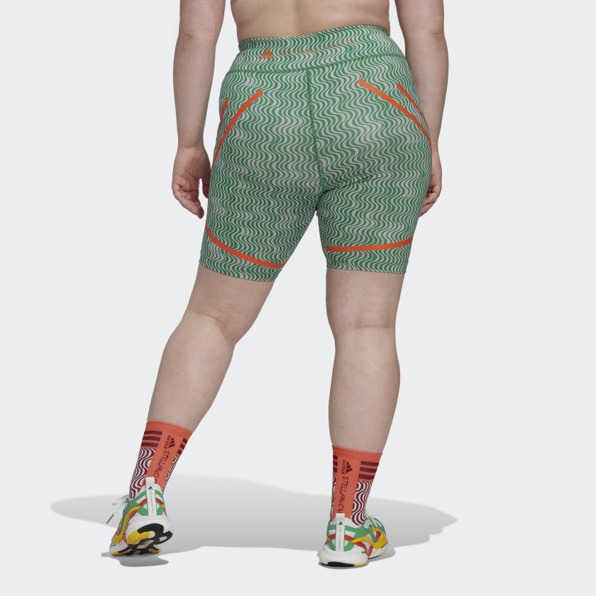 Women's adidas by Stella McCartney TruePurpose Printed Cycling Leggings - Plus Size