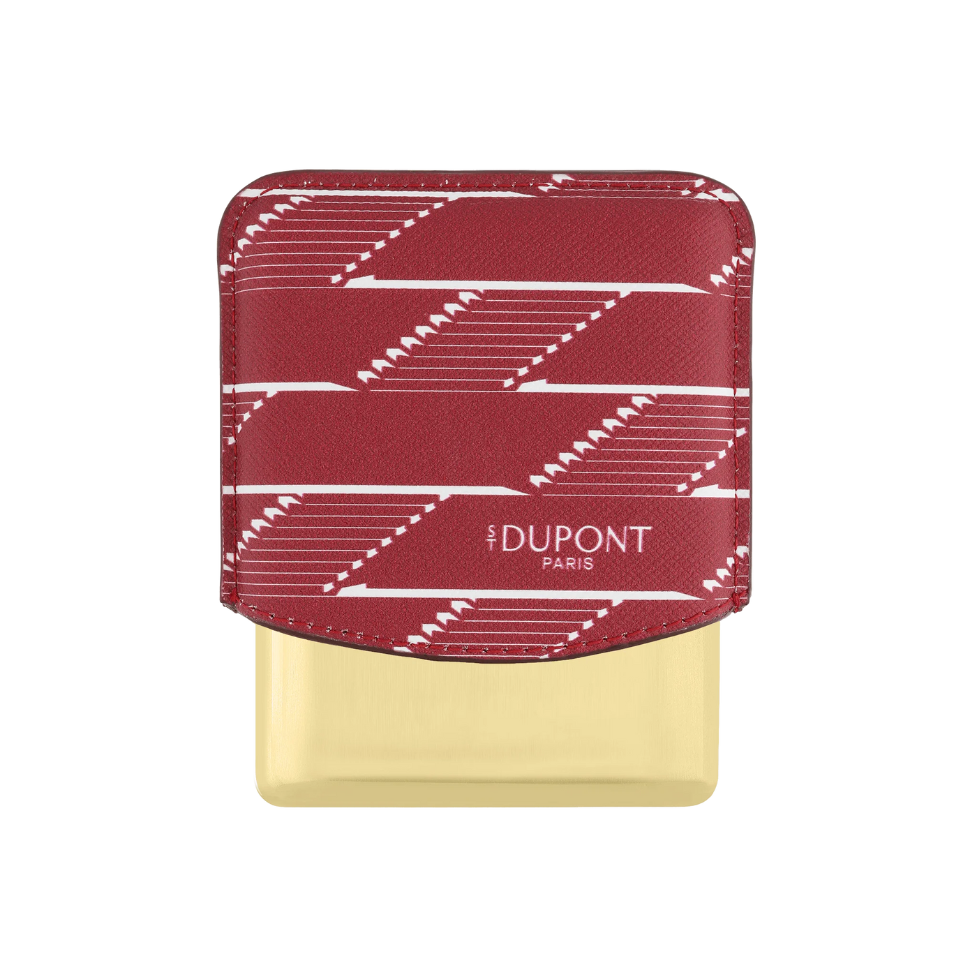 S.T. DUPONT Monogram 1872 Burgundy Coated Canvas Cigarette Case/Étui Cigarette 183178