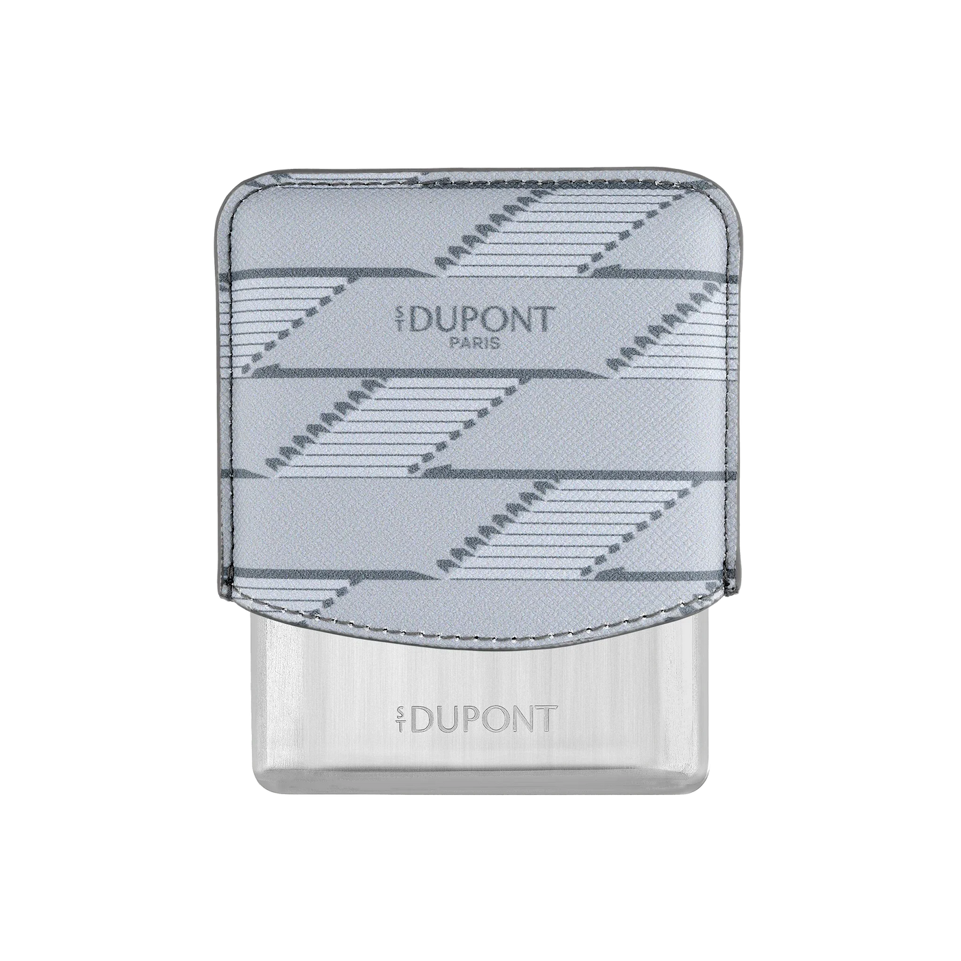 S.T. DUPONT Monogram 1872 Grey Coated Canvas Cigarette Case/Étui Cigarette 183180