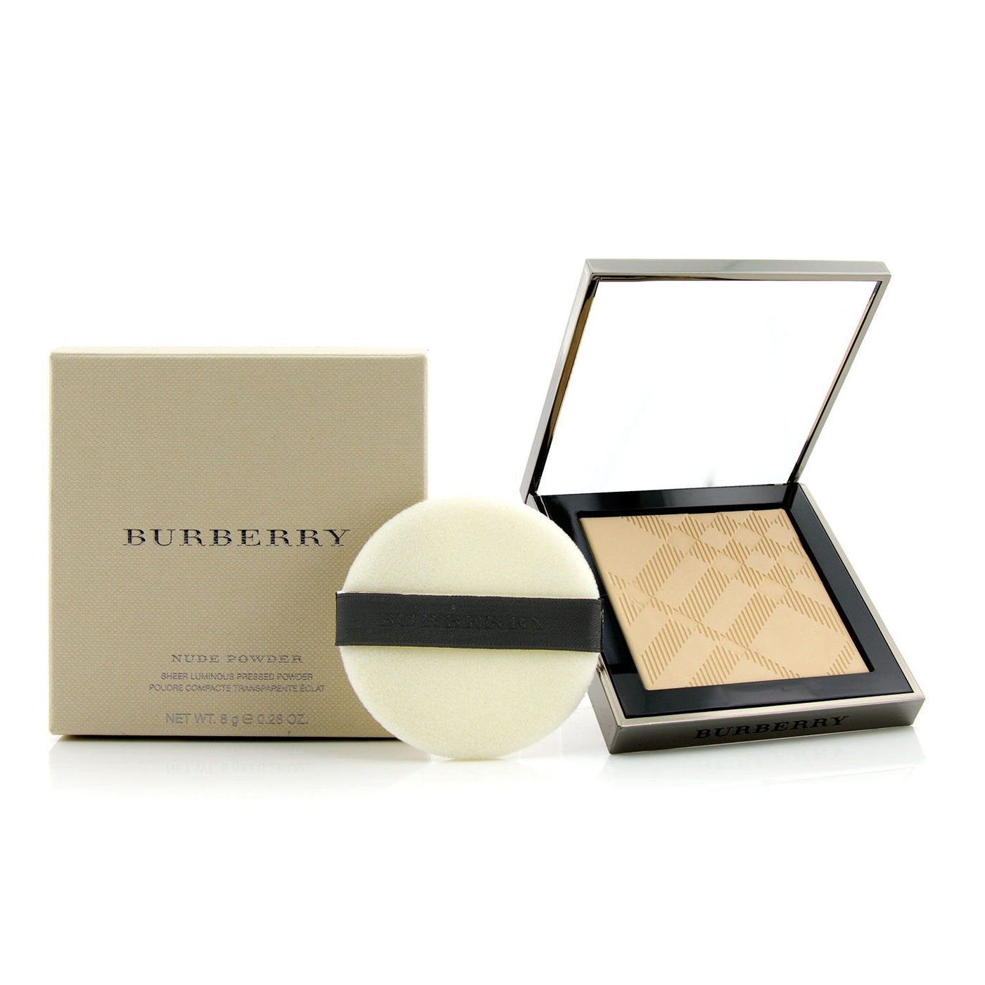 Burberry Nude Sheer Luminous Pressed Powder - # No. 12 Ochre Nude 8g/0.28oz