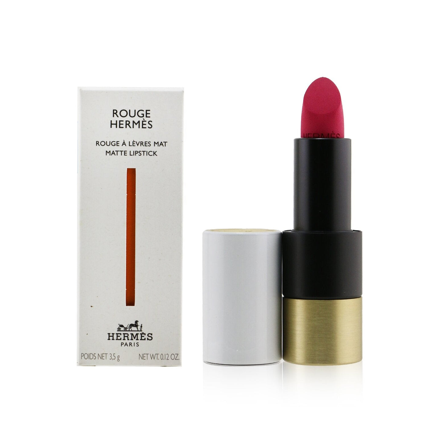 Hermes Rouge Hermes Matte Lipstick - # 78 Rose Velours (Mat) 3.5g/0.12oz