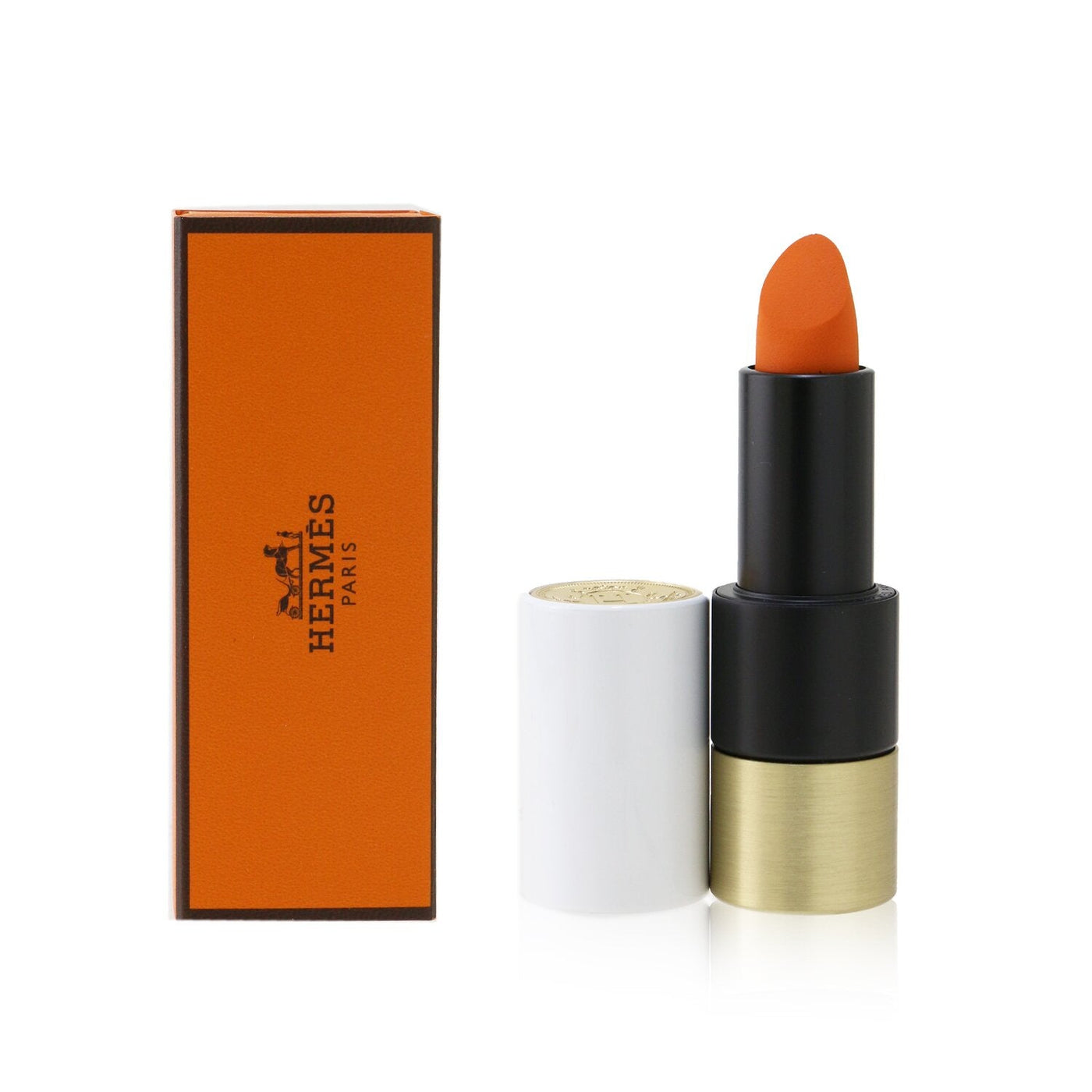 Hermes Rouge Hermes Matte Lipstick - # 33 Orange Boite (Mat) 3.5g/0.12oz