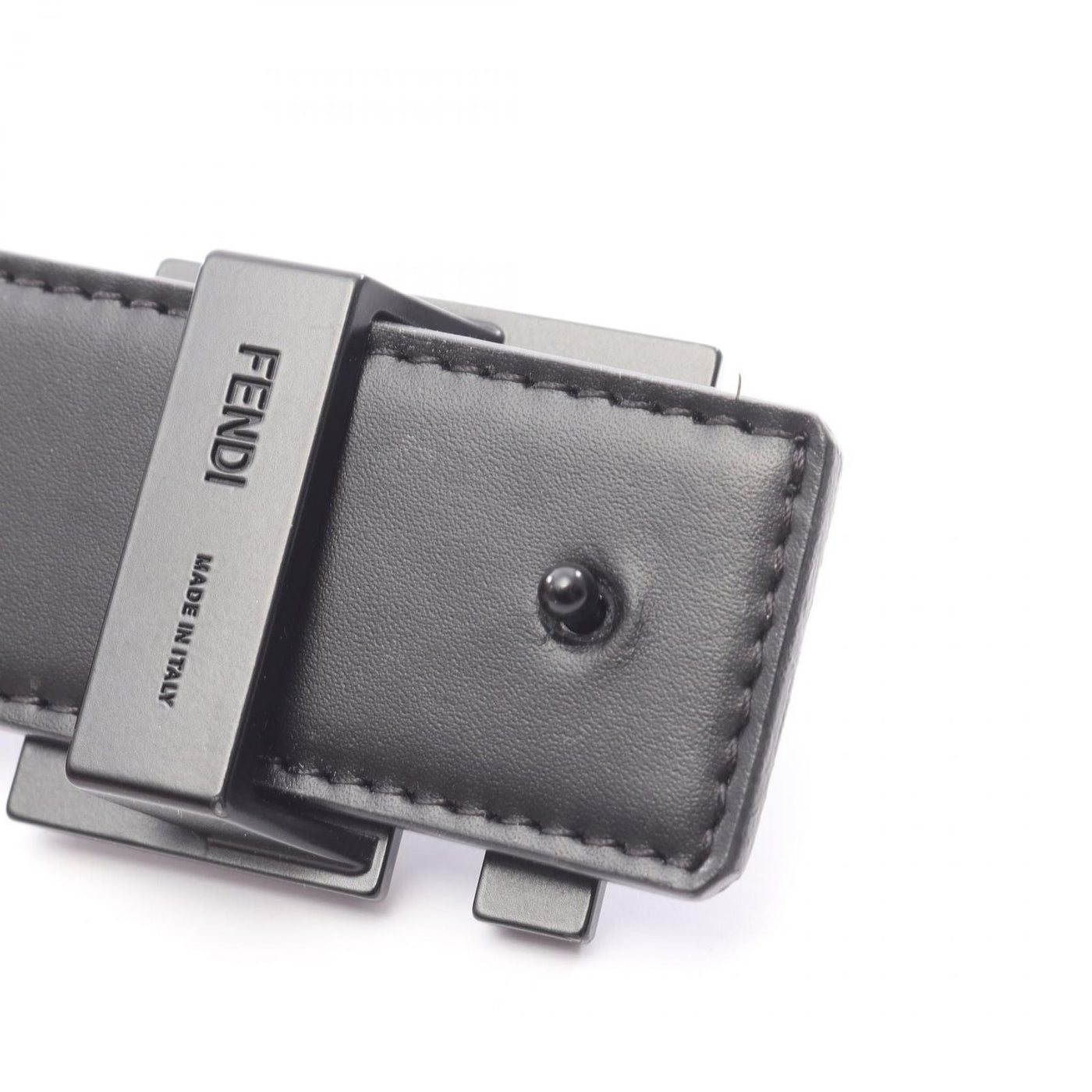 Fendi Belt FF Square Reversible Leather