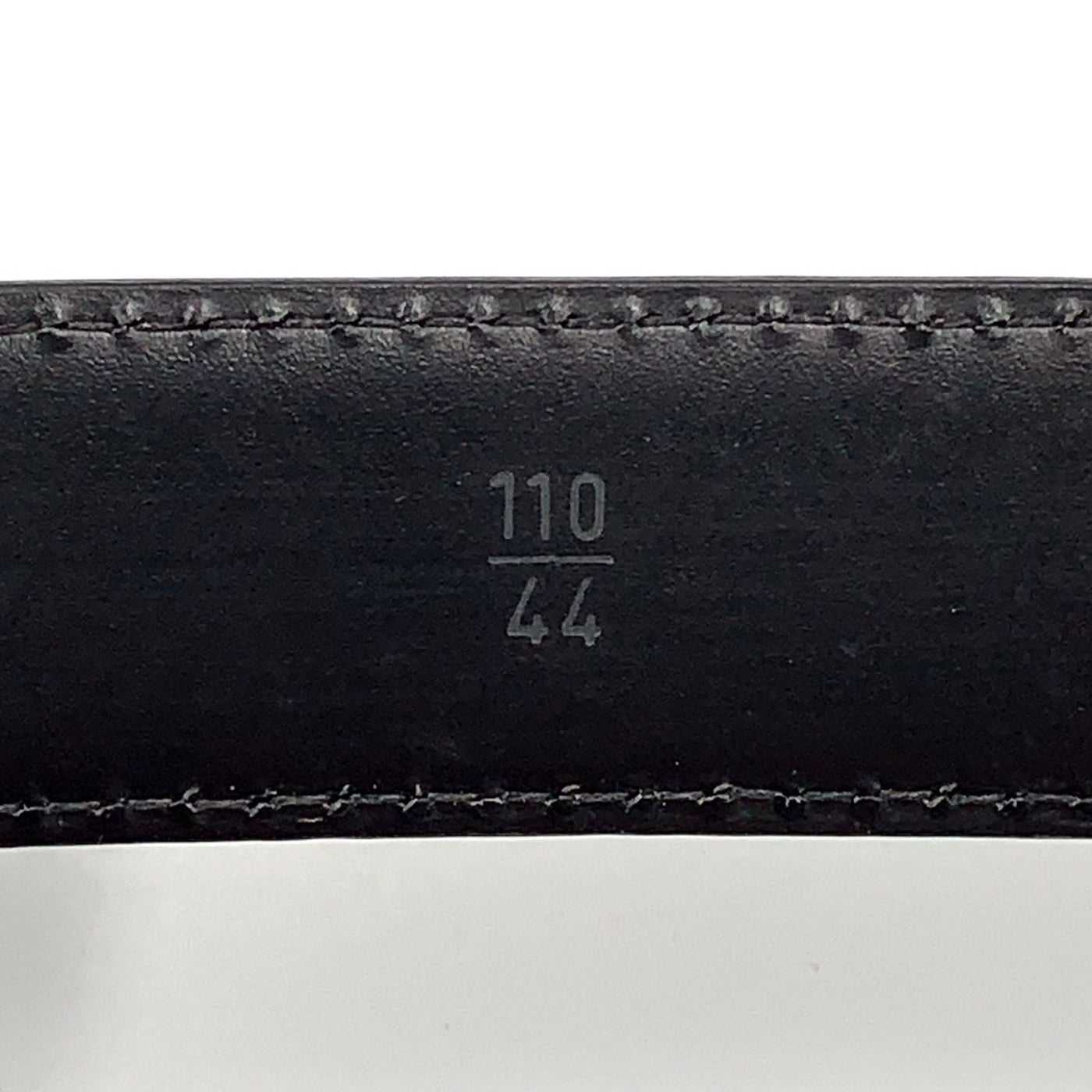 Louis Vuitton Ceinture Classic Epi Unknown Leather Black Belt Gold