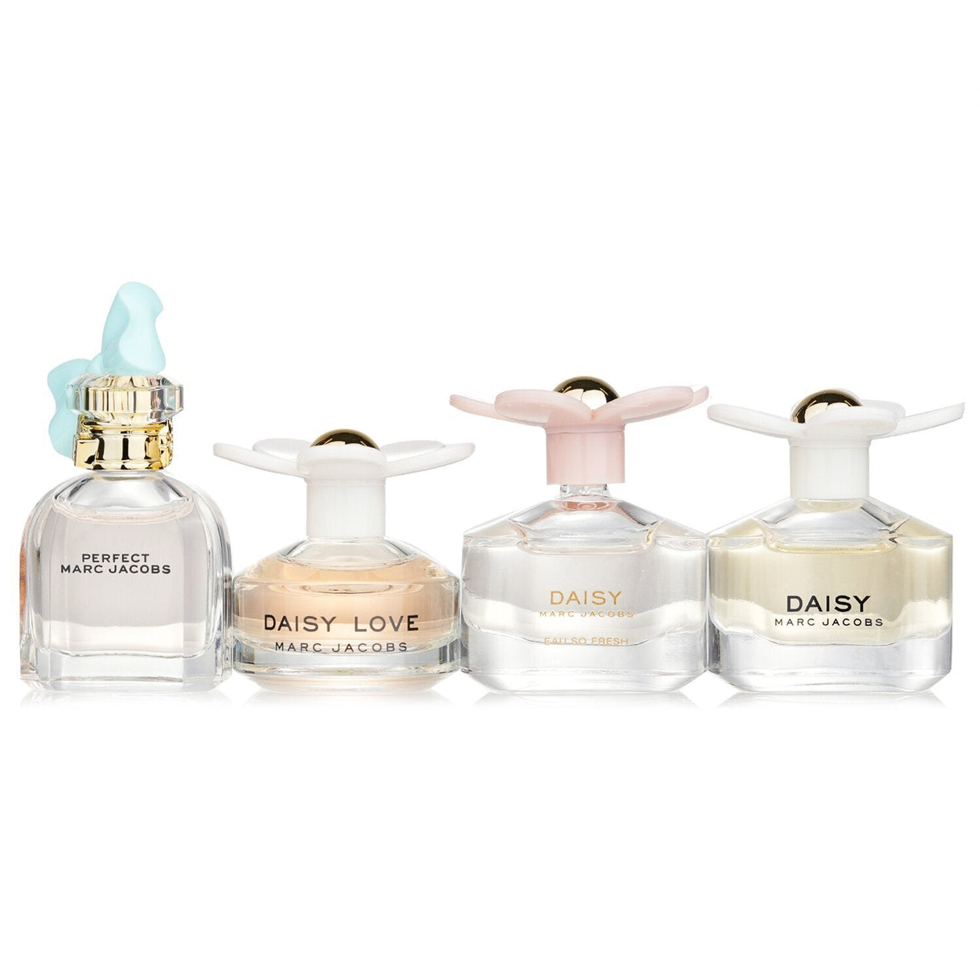 Marc Jacobs Ladies 4pcs Miniatures Coffret 4pcs