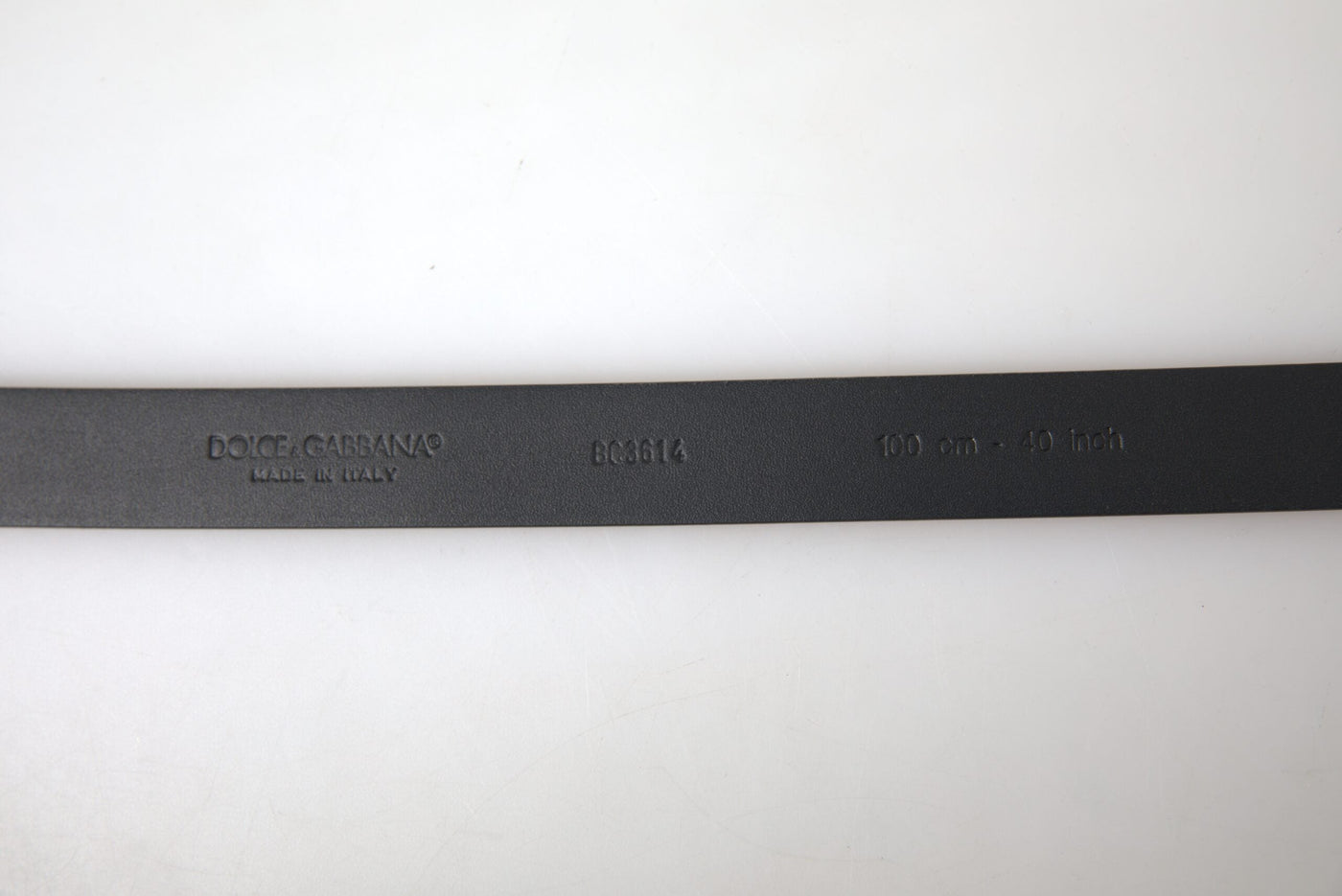 Dolce & Gabbana Bordeaux Leather Silver Metal Buckle Belt