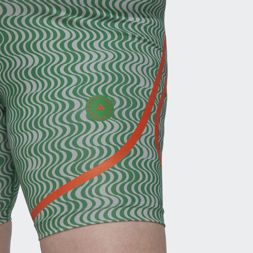 Women's adidas by Stella McCartney TruePurpose Printed Cycling Leggings - Plus Size
