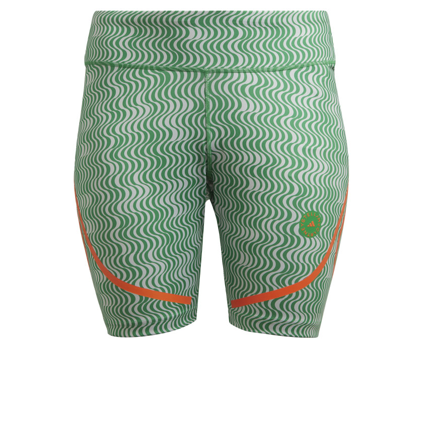 Women's adidas by Stella McCartney TruePurpose Printed Cycling Leggings - Plus Size