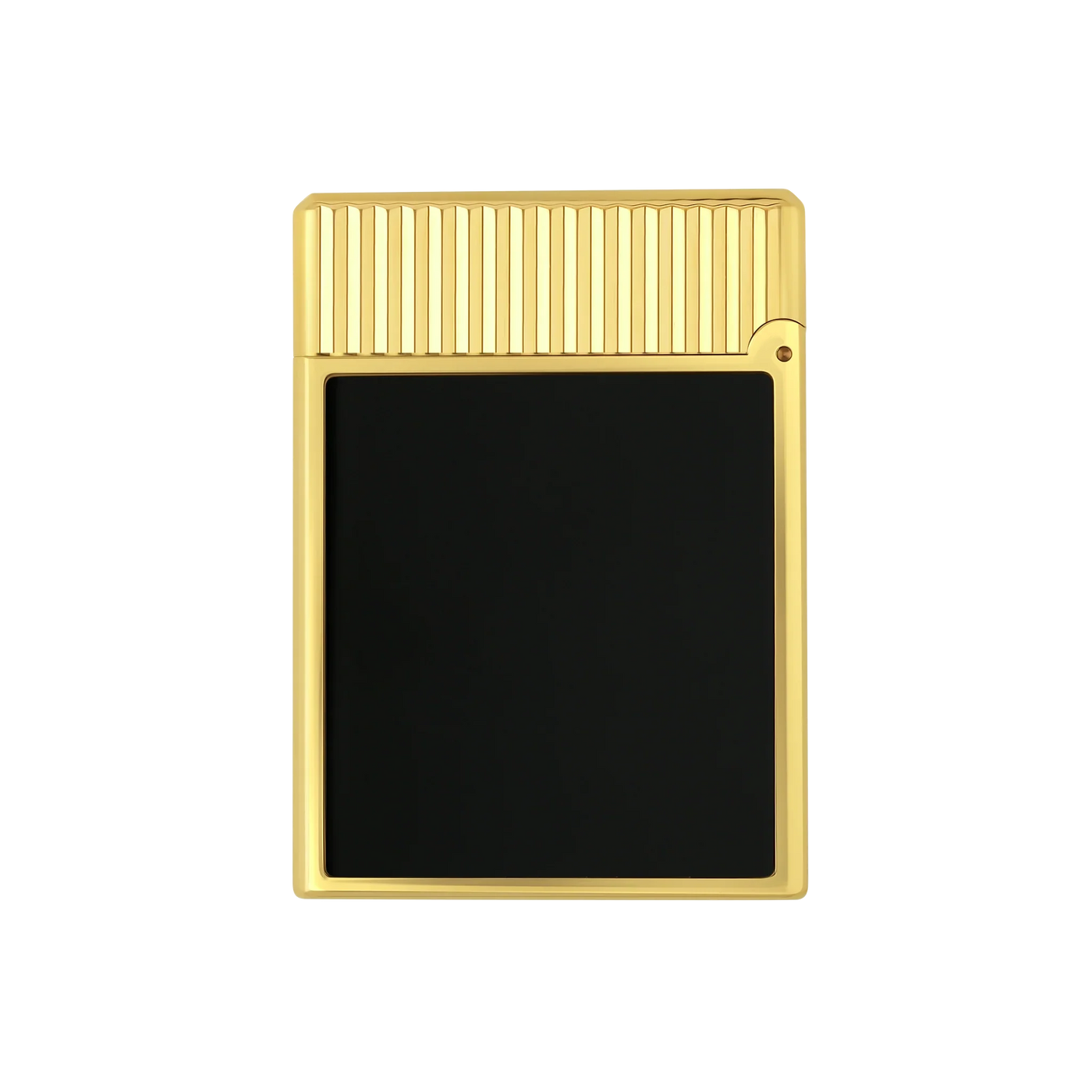 S.T. Dupont Ligne 1 Black Lacquered Gold Lighter/Briquet C14120