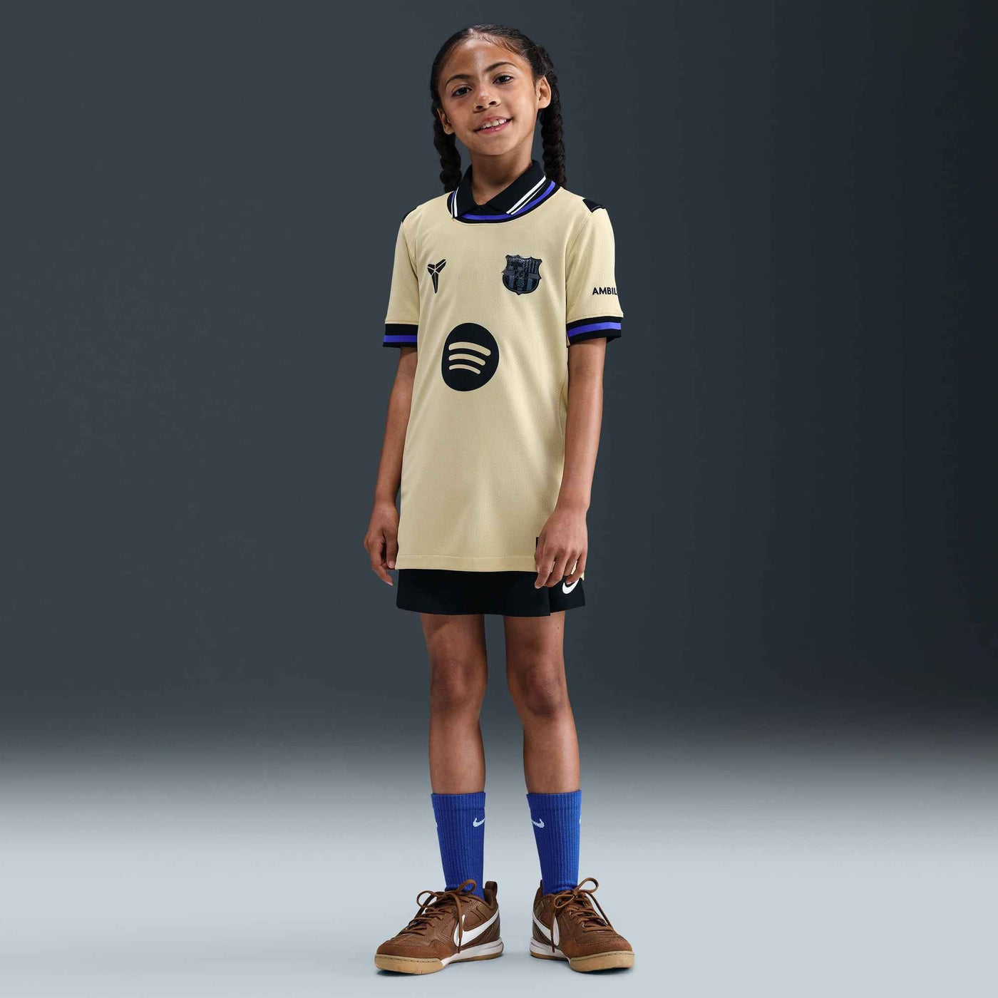 Nike FC Barcelona 2025/26 Big Kids’ Stadium Away Kobe Jersey