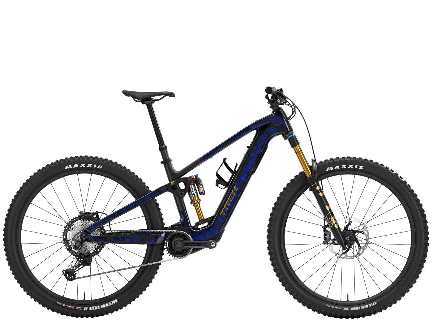 FUEL+ EX 9.8 XT US S Gloss Navy Smoke/Matte Trek Black