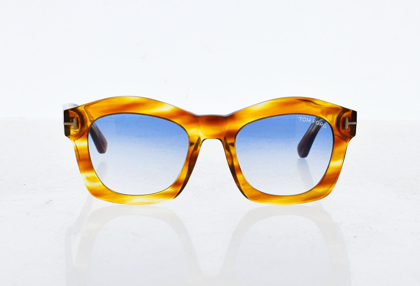 Tom Ford Tom Ford TF431 41W Greta - Yellow/Blue Grandient by Tom Ford for Women - 50-21-140 mm Sunglasses