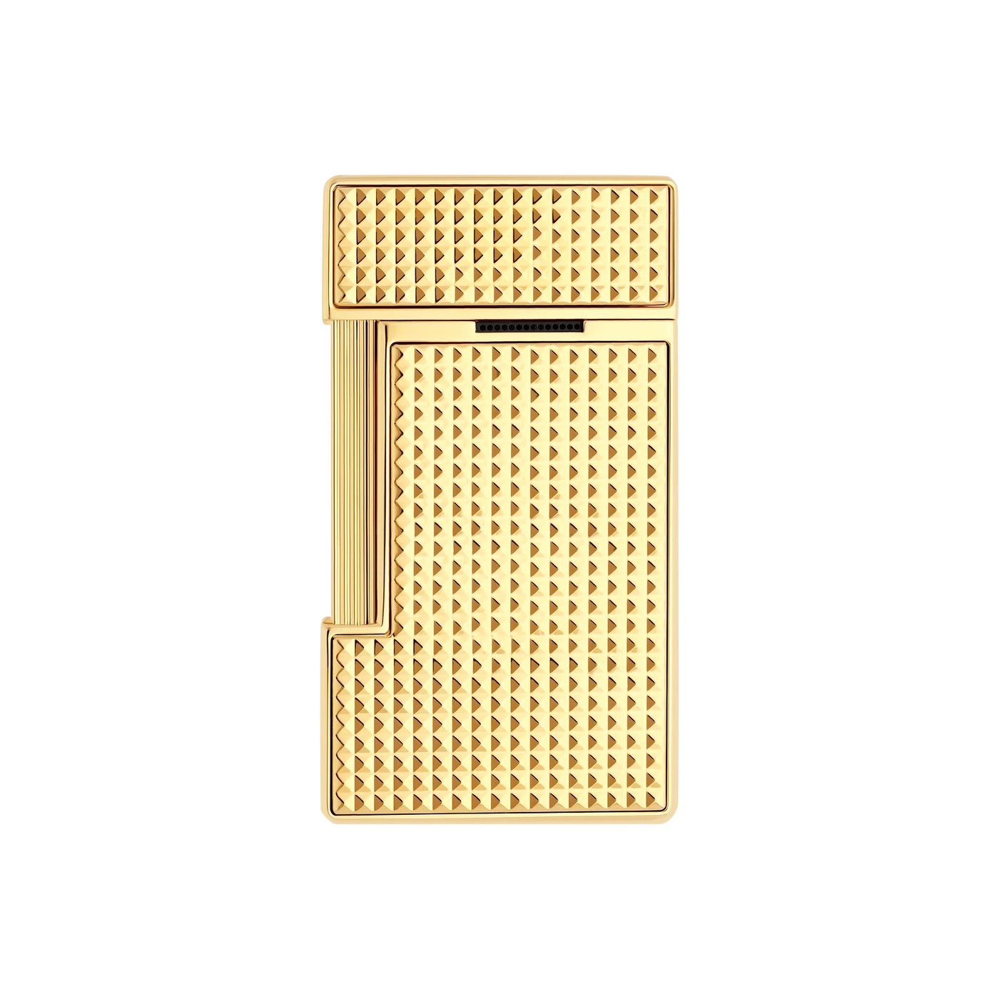 S.T. DUPONT SLIMMY DIAMOND HEAD GOLD LIGHTER/BRIQUET 028009
