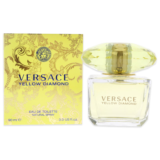 Versace Yellow Diamond by Versace for Women - 3 oz EDT Spray