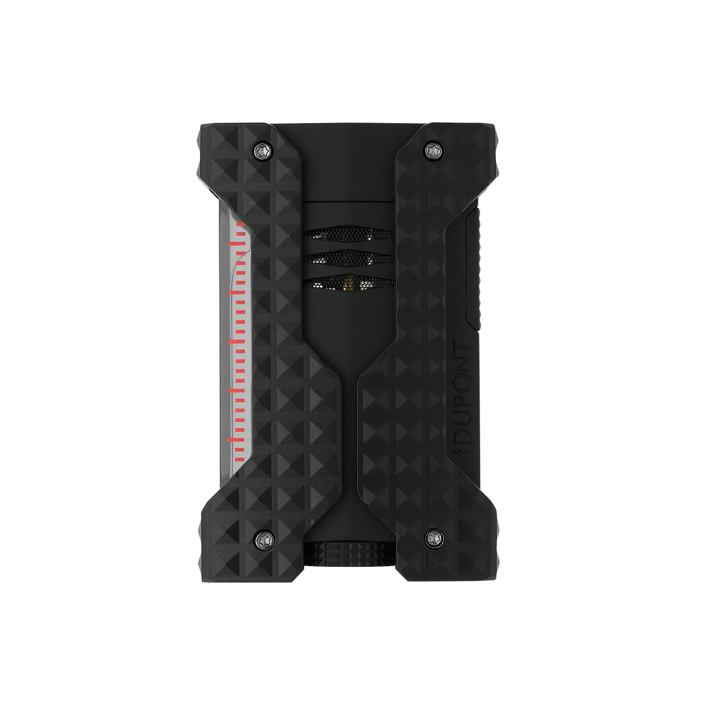 S.T. Dupont Windproof Brushed Black Lighter/Briquet W21323