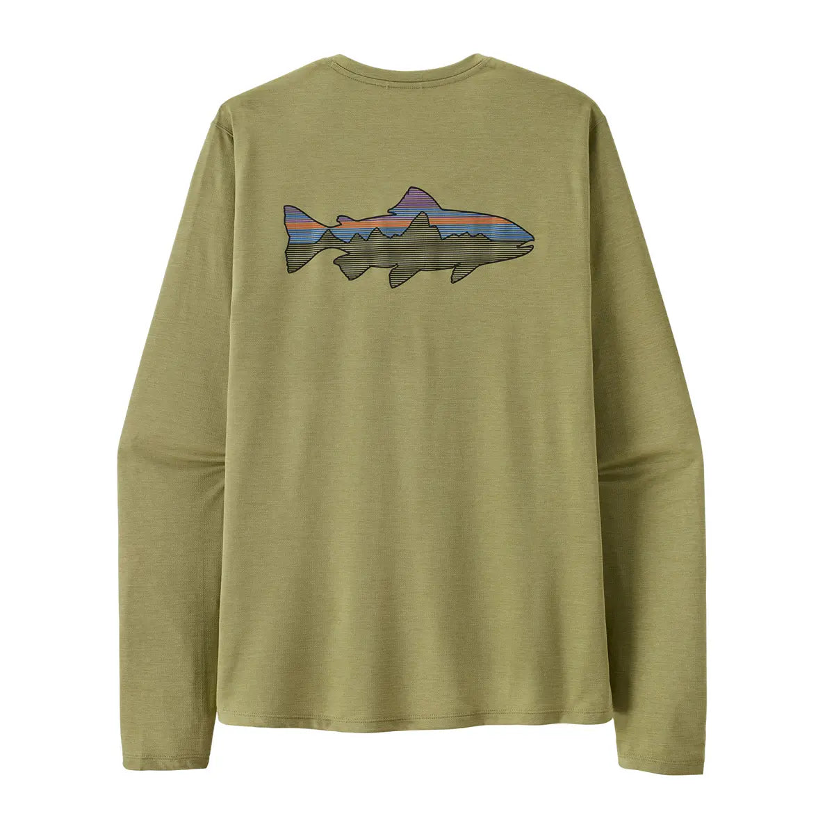 Patagonia M's Capilene Cool Sun Shirt - Fitz Roy Trout