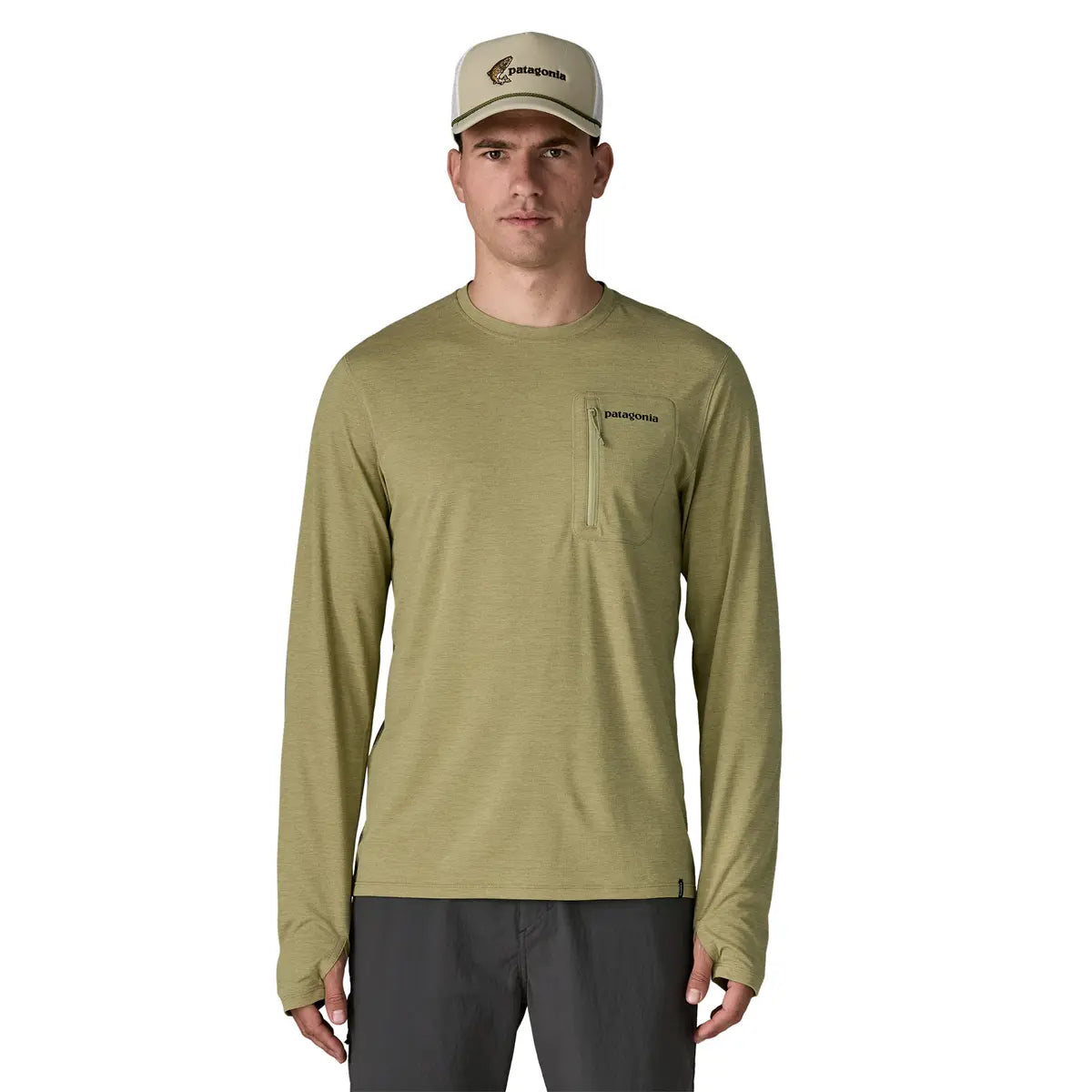 Patagonia M's Capilene Cool Sun Shirt - Fitz Roy Trout