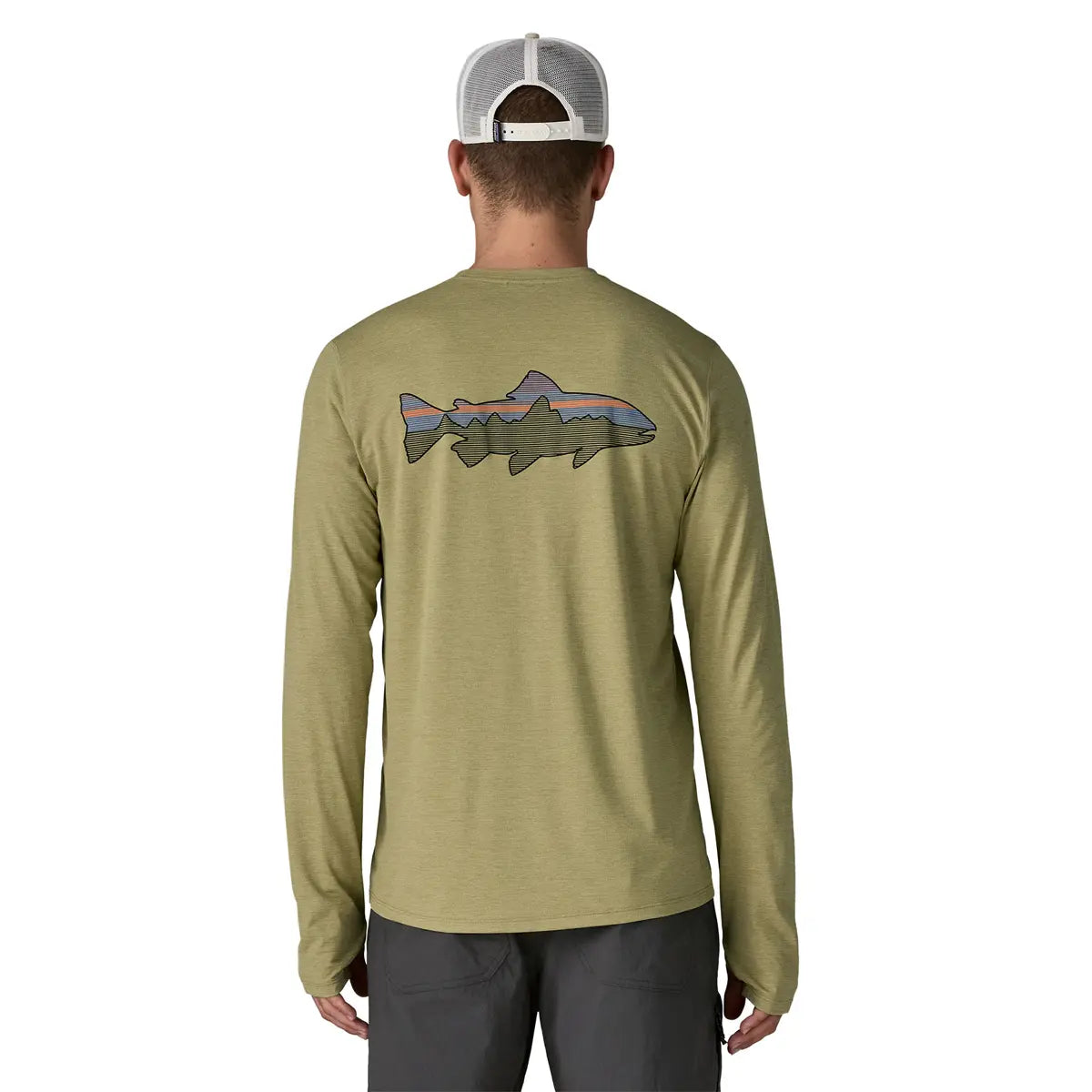 Patagonia M's Capilene Cool Sun Shirt - Fitz Roy Trout