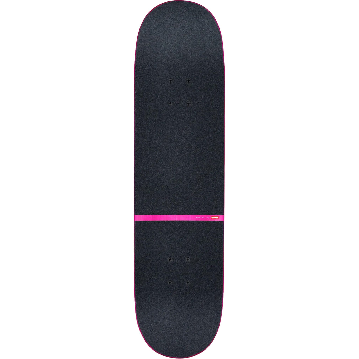 Globe G1 Where To Next Skateboard Complete Black Maple Recon 8.375"