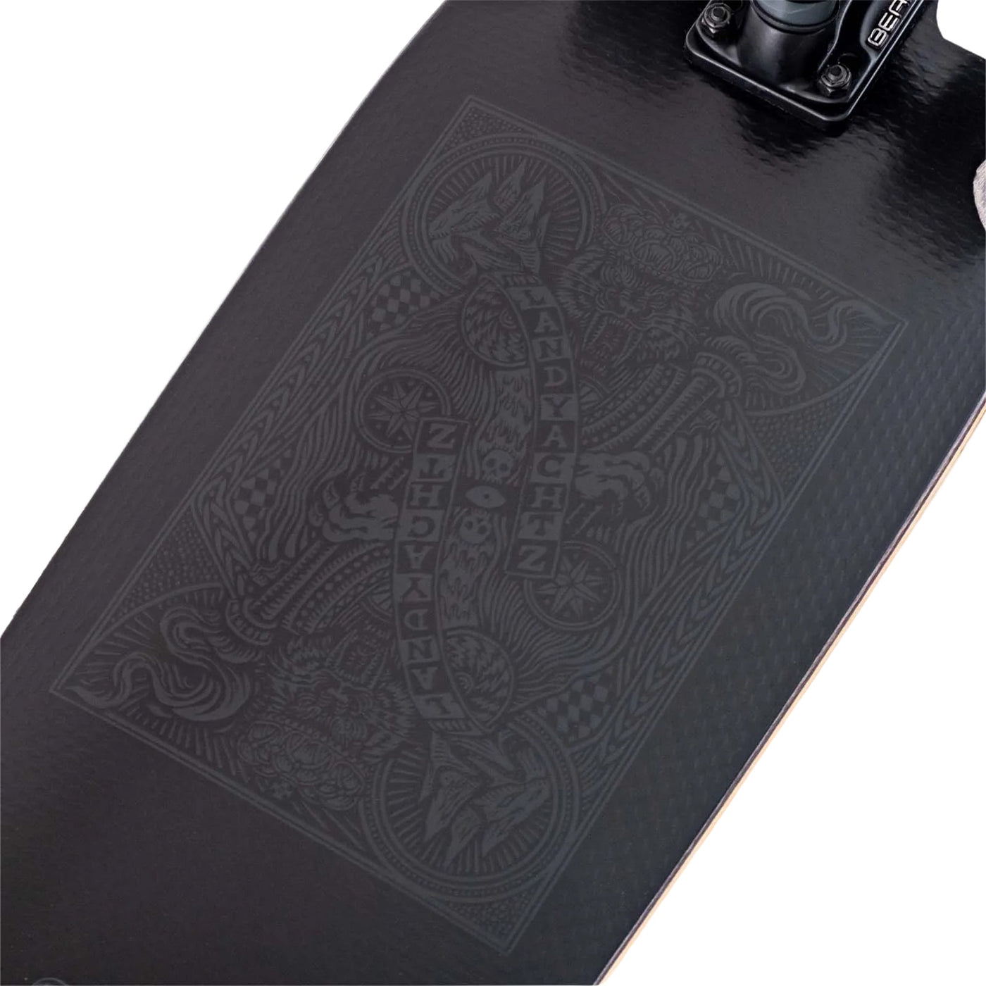 Landyachtz Dinghy Coffin Stealth Card 28.5" Cruiser Complete