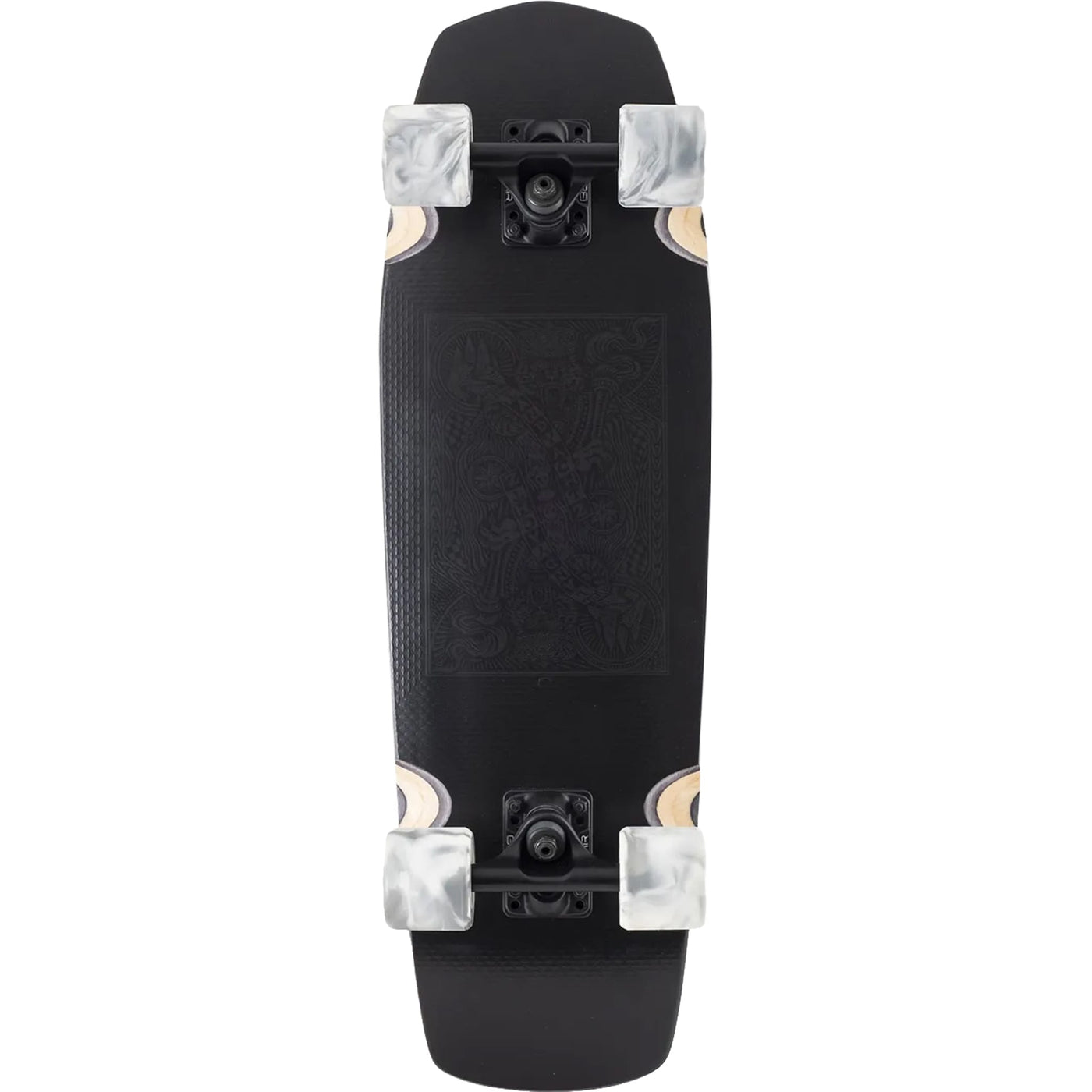 Landyachtz Dinghy Coffin Stealth Card 28.5" Cruiser Complete