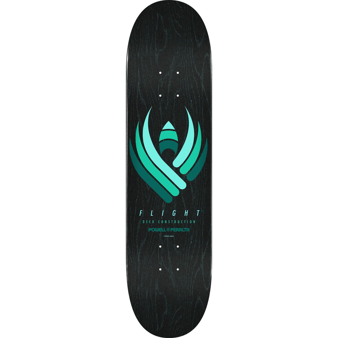 Powell Peralta Retro Black Series Flight Skateboard Deck 8.25"