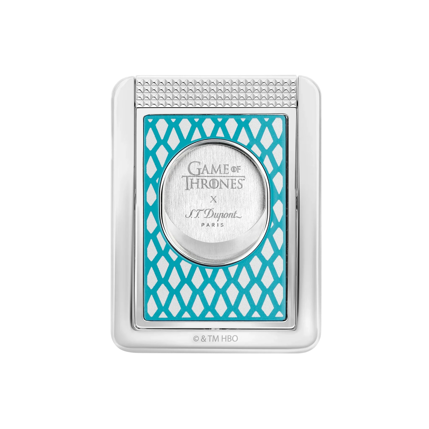 S.T. DUPONT Game of Thrones Icy Blue Cigar Cutter Stand/Coupe Cigare 003152
