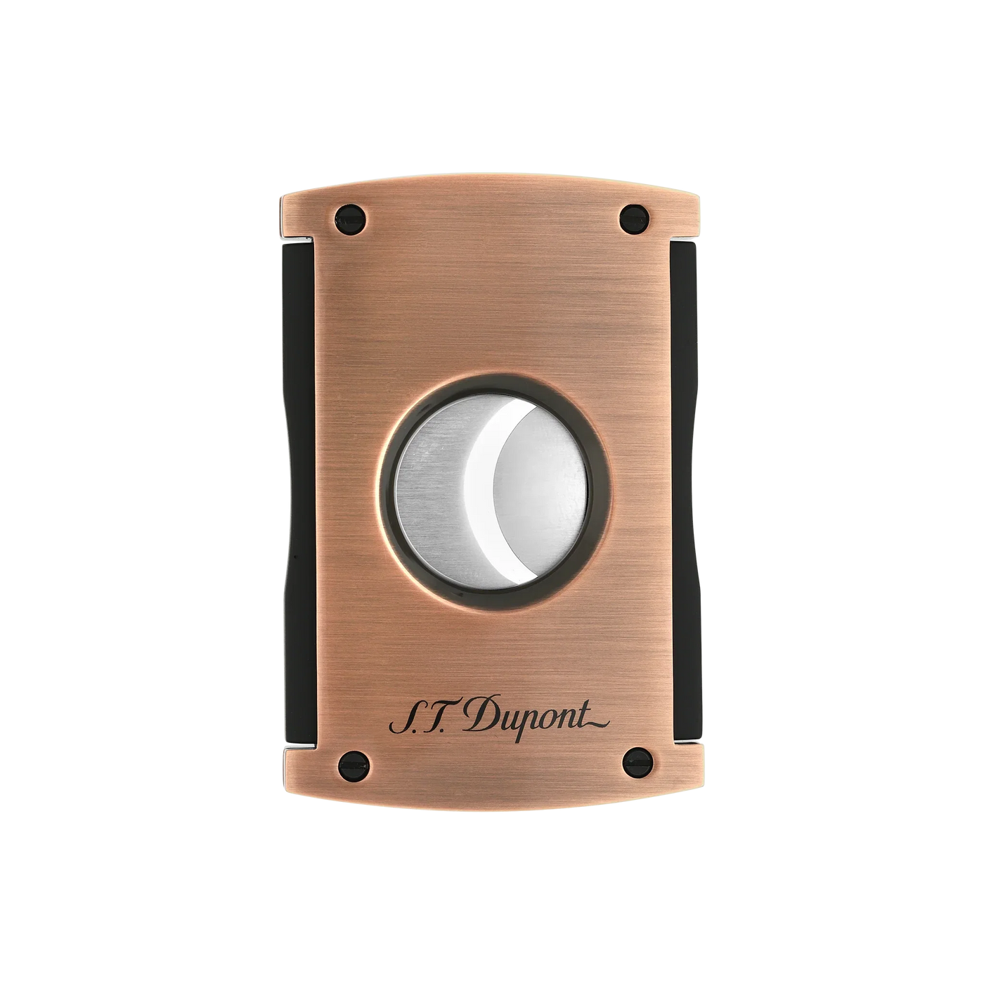 S.T. DUPONT Cigar Cutter/Coupe Cigare Brush Bronze Vintage 003421