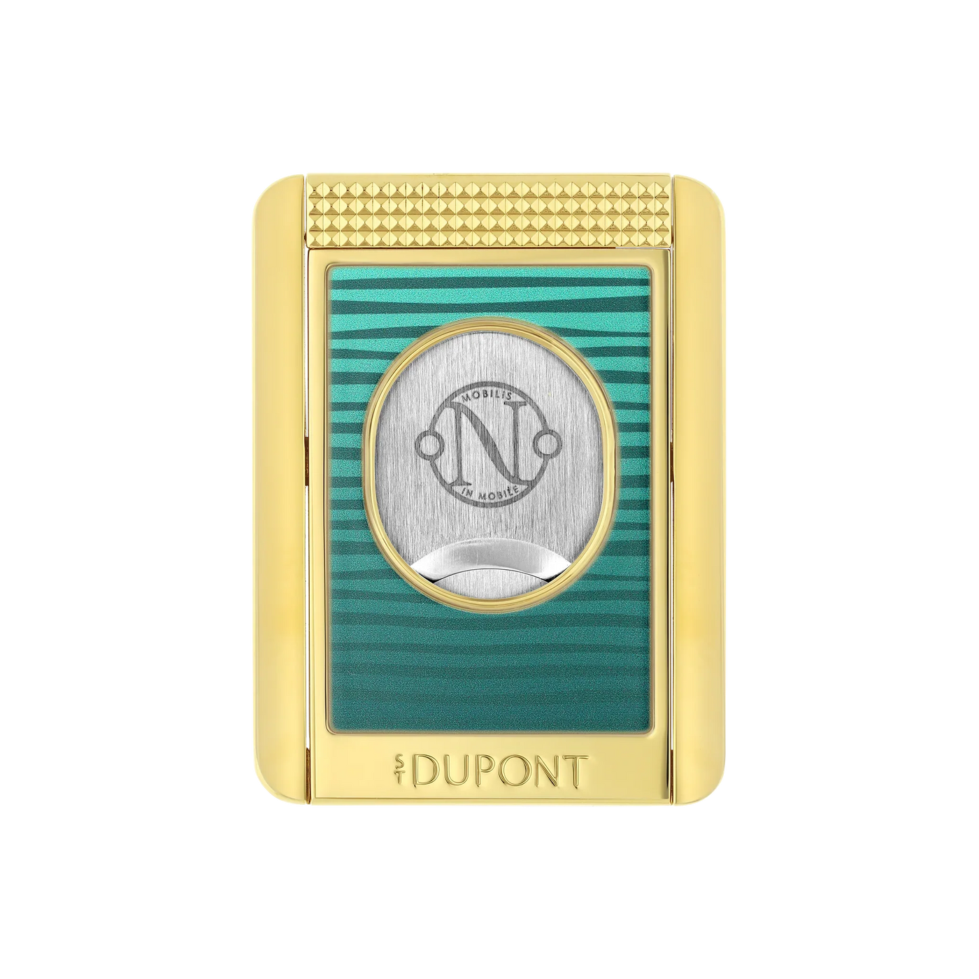 S.T. Dupont 20'000 Leagues Under The Seas, Green Pacific Lacquered Cigar Cutter/Stand 003442