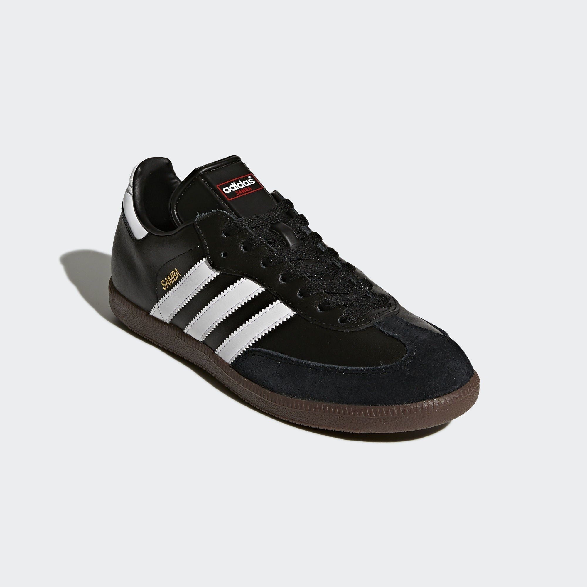 adidas Samba Leather Indoor Shoes Classic - Black/White