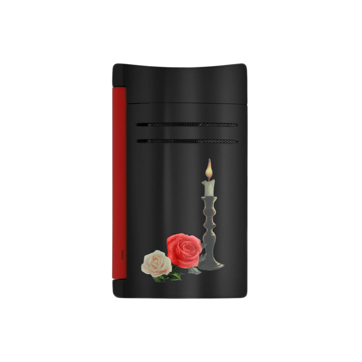 S.T. DUPONT Maxijet Memento Mori Black Lighter/Briquet 020394