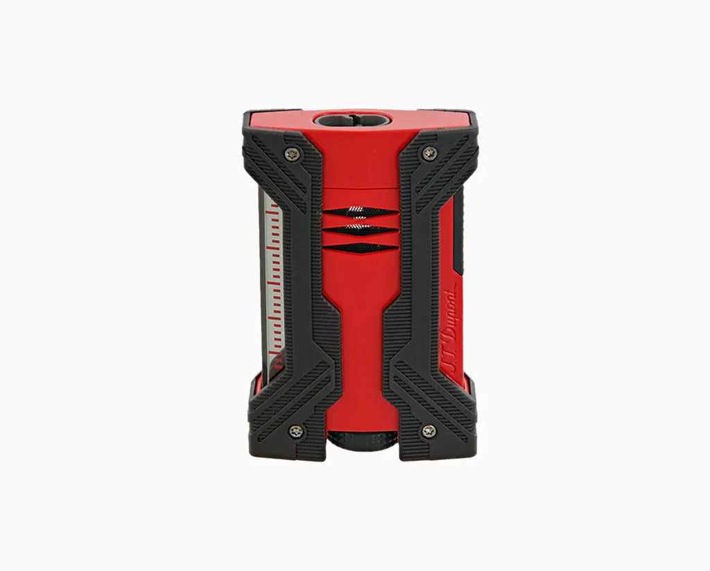 Défi XXtrême Mat Black and Red Lighter/Briquet 021601