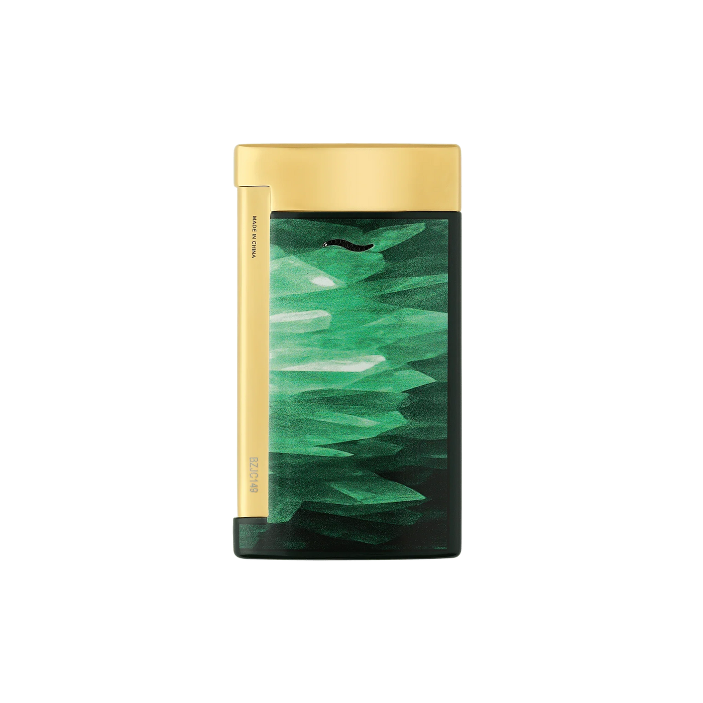 S.T. Dupont Slim 7 Géode Green Lacquered Lighter/Briquet 027036