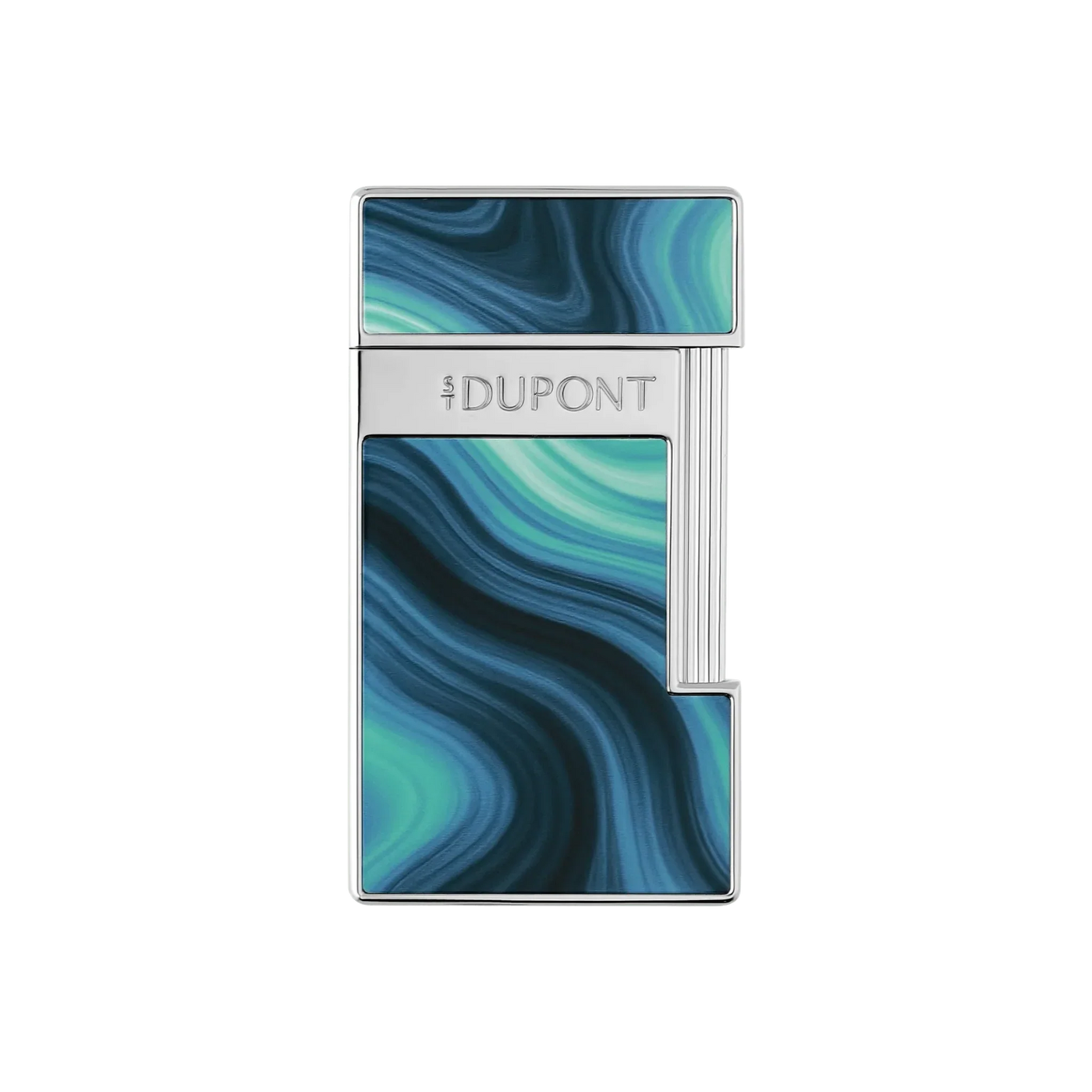 S.T. Dupont Slimmy Géode Blue Lacquered Lighter/Briquet 028035