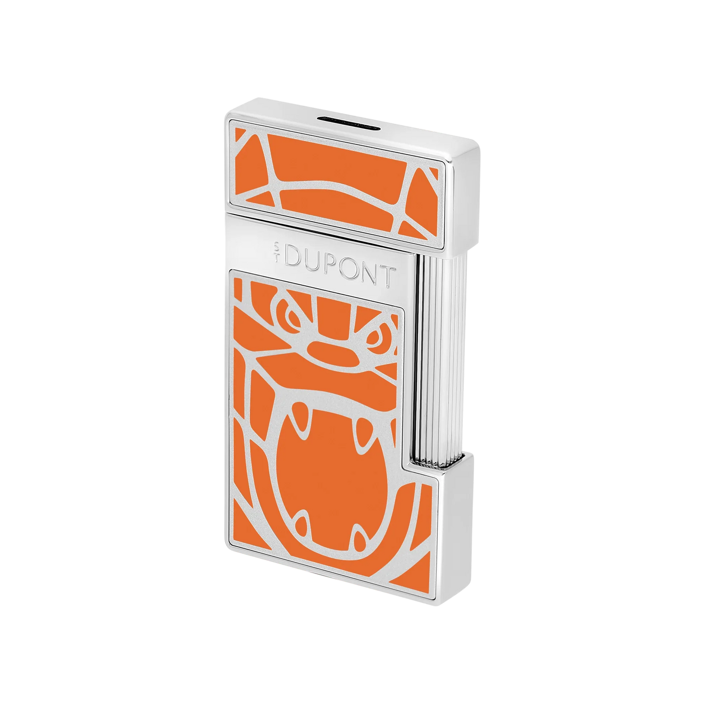 S.T. Dupont Slimmy Orlinski Lacquered Orange Lighter/Briquet 028063