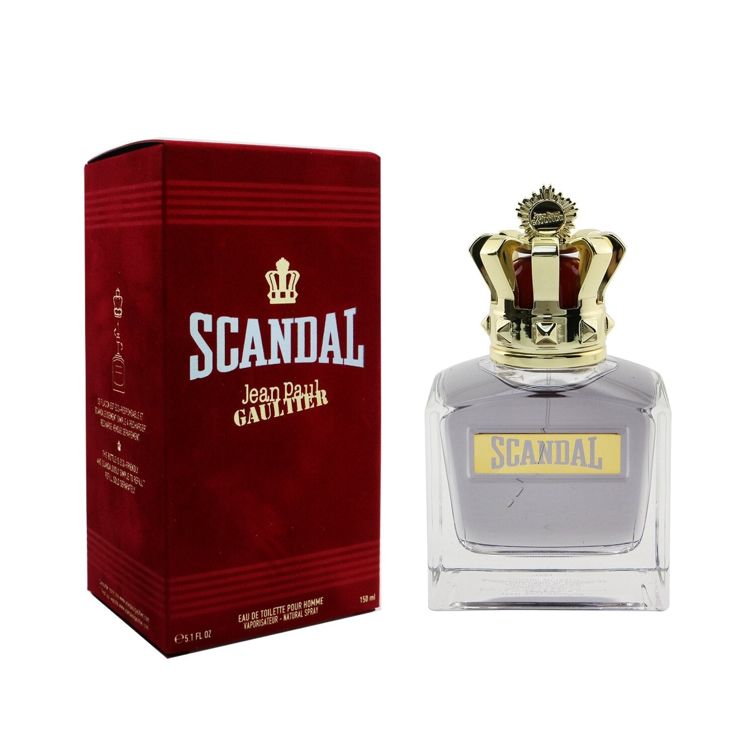 Jean Paul Gaultier Scandal Pour Homme Eau De Toilette Refillable Spray  100ml/3.4oz