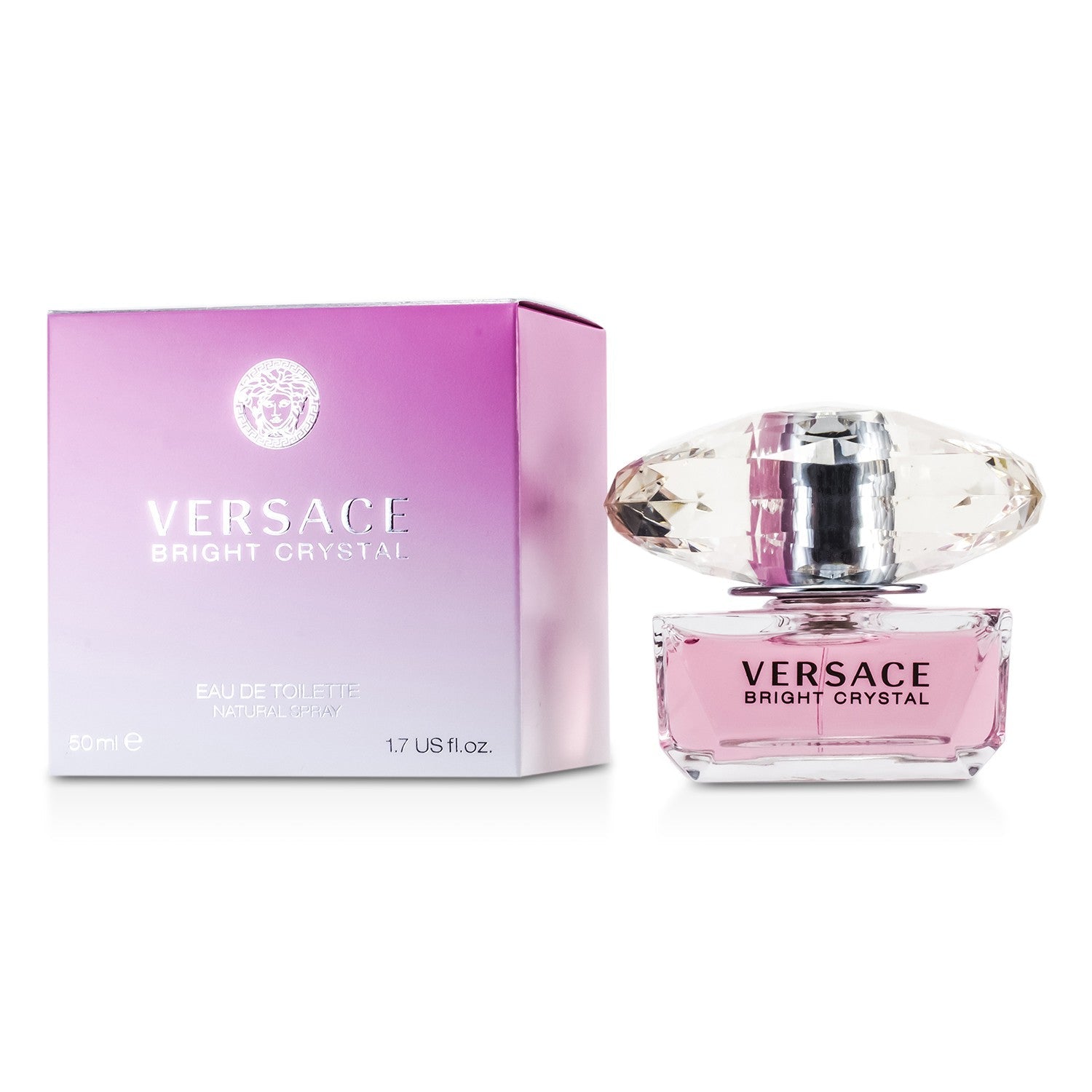 Versace Bright Crystal Eau De Toilette Spray  90ml/3oz