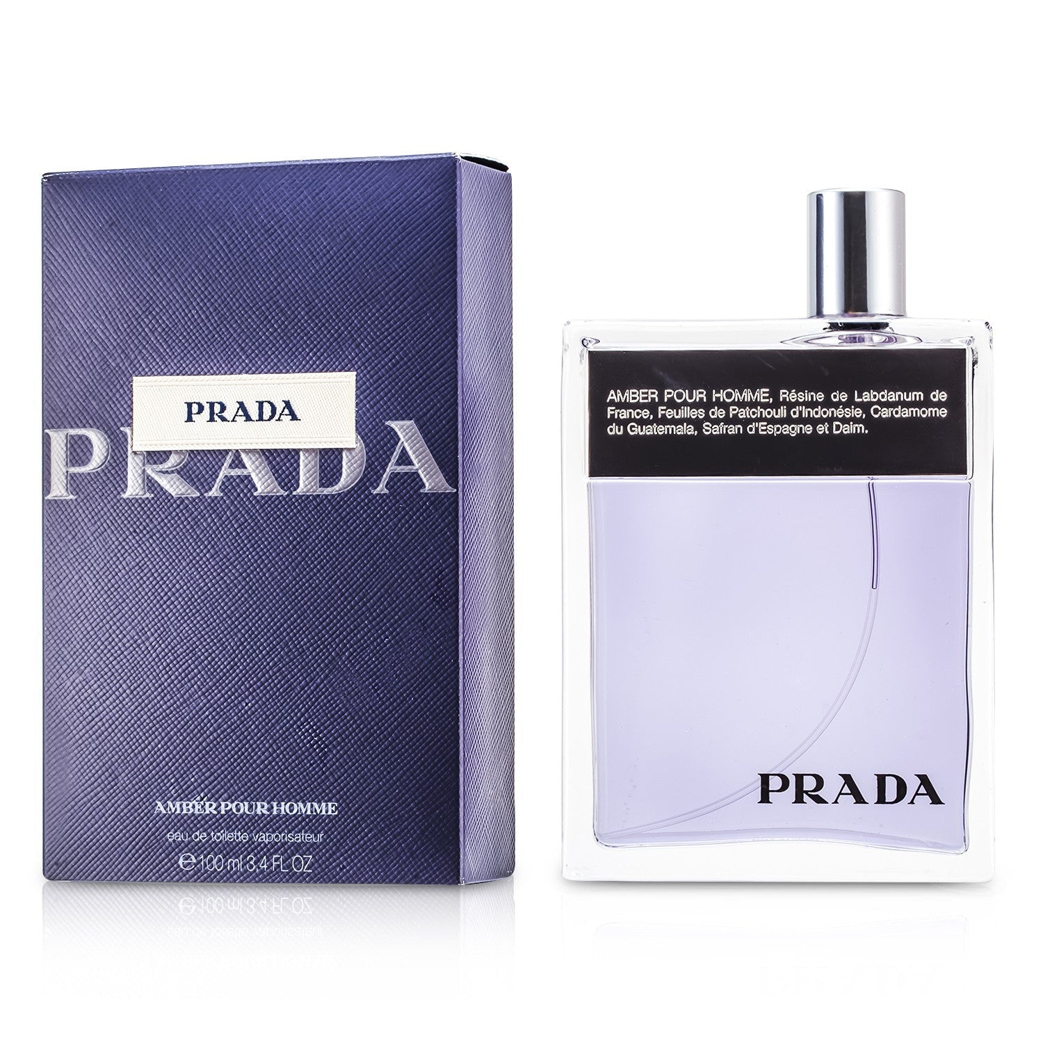 Prada Amber Pour Homme Eau De Toilette Spray  50ml/1.7oz