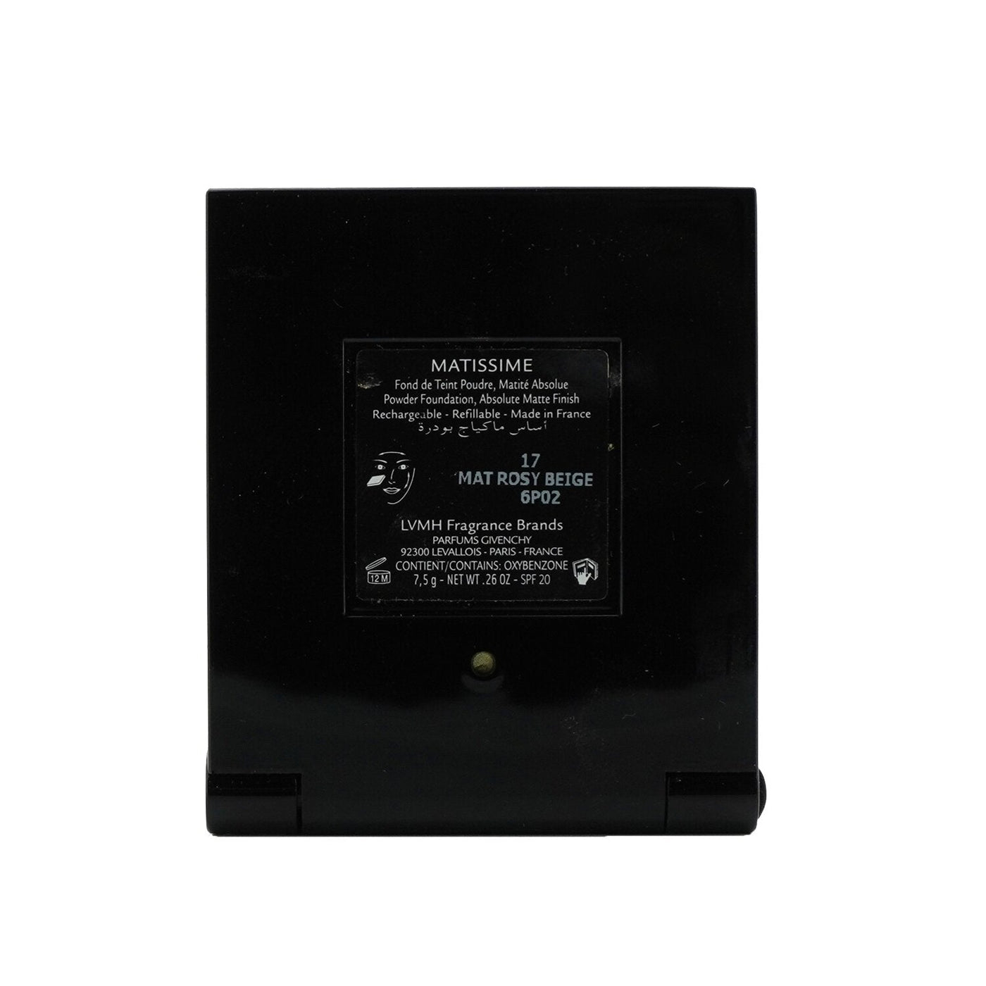 Givenchy Matissime Absolute Matte Finish Powder Foundation SPF 20 - # 17 Mat Rosy Beige  7.5g/0.26oz