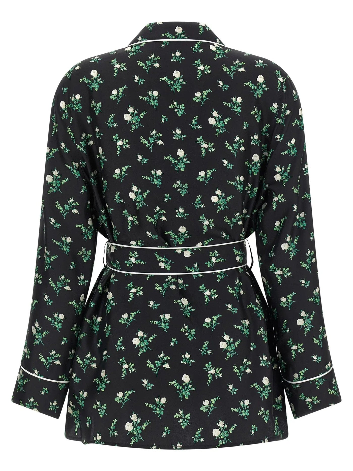 Dolce & Gabbana Black Silk Blouse