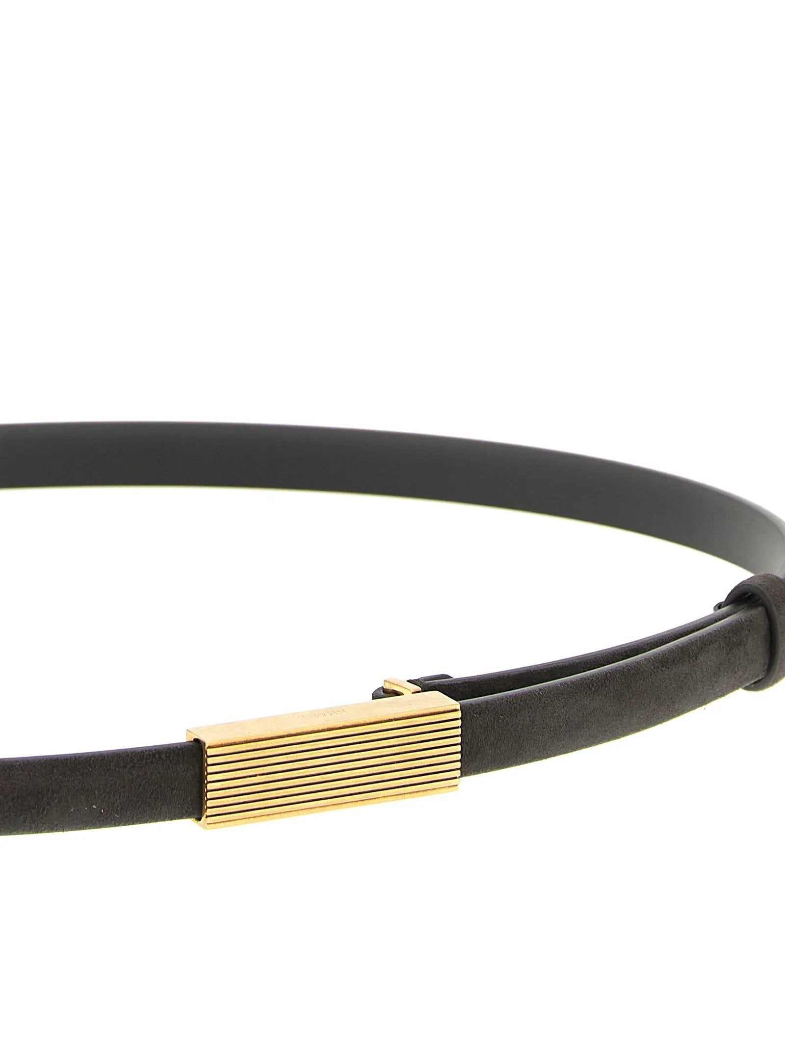 Khaite Brown Calfskin Regular Belt