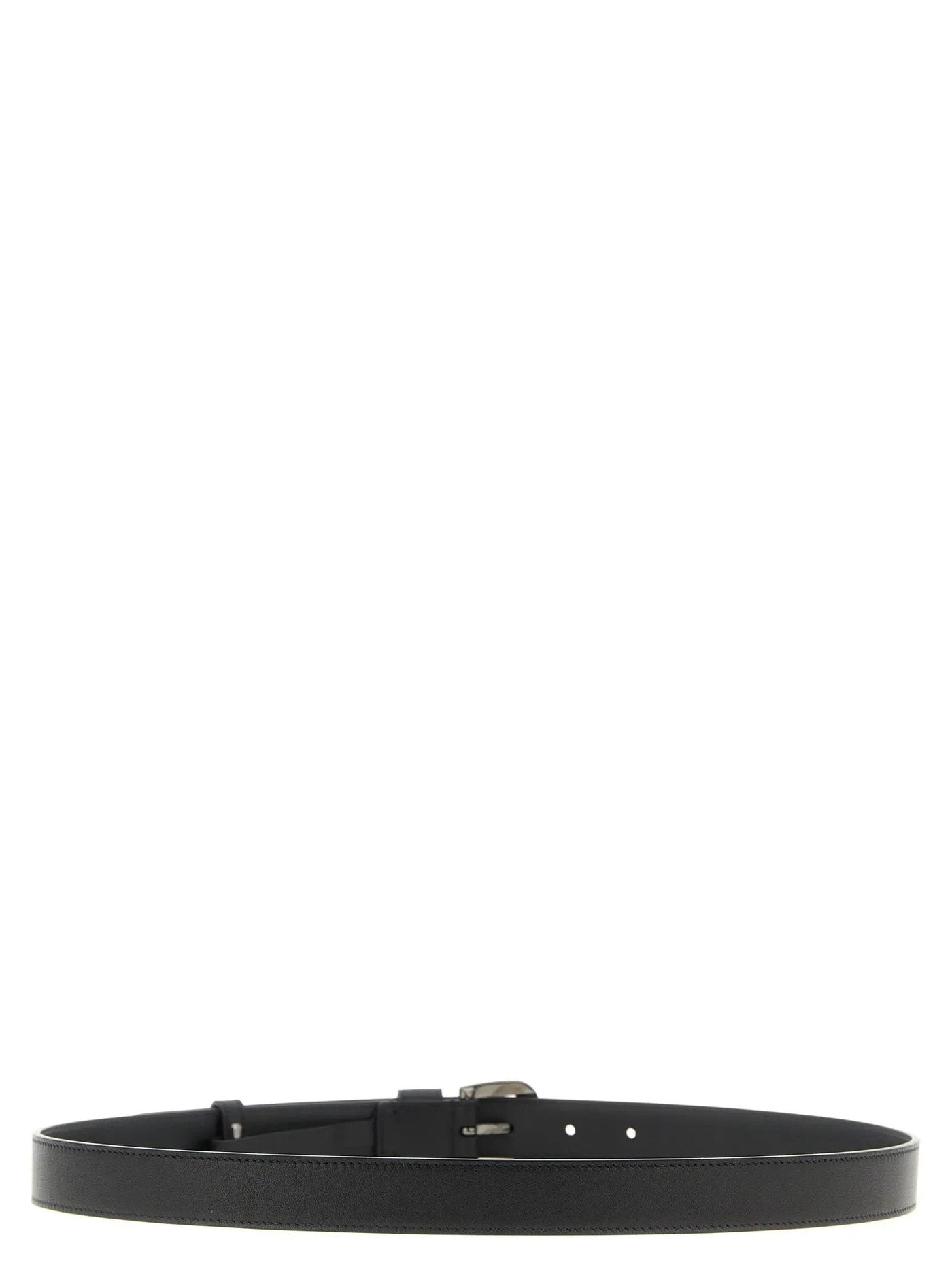 Valentino Garavani Black Calfskin Regular Belt